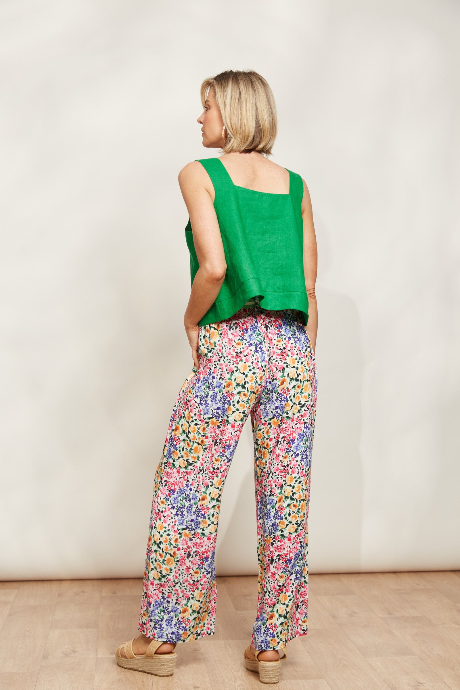 La Mer Pant - Fiore - eb&ive Clothing - Pant Wide