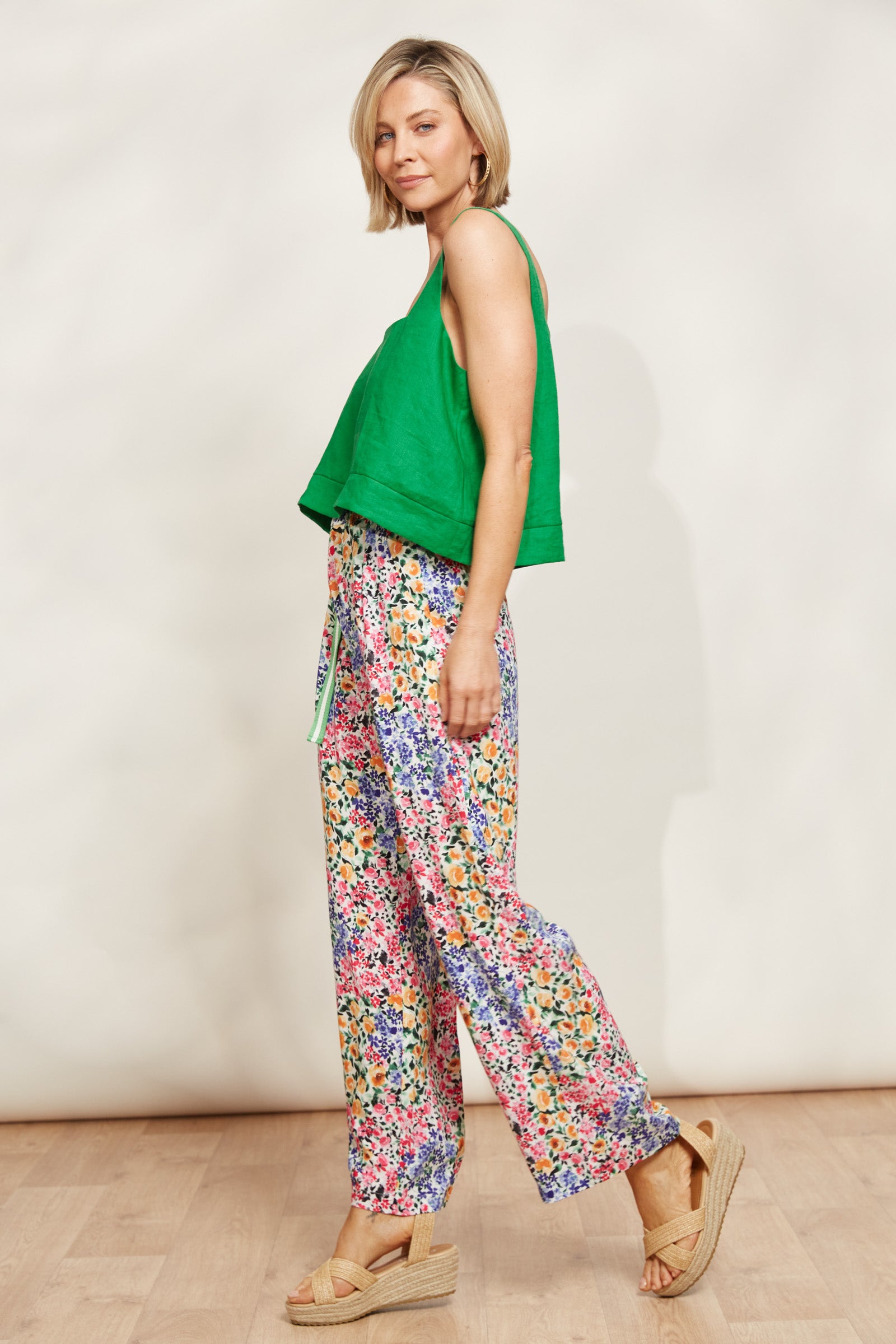 La Mer Pant - Fiore - eb&ive Clothing - Pant Wide