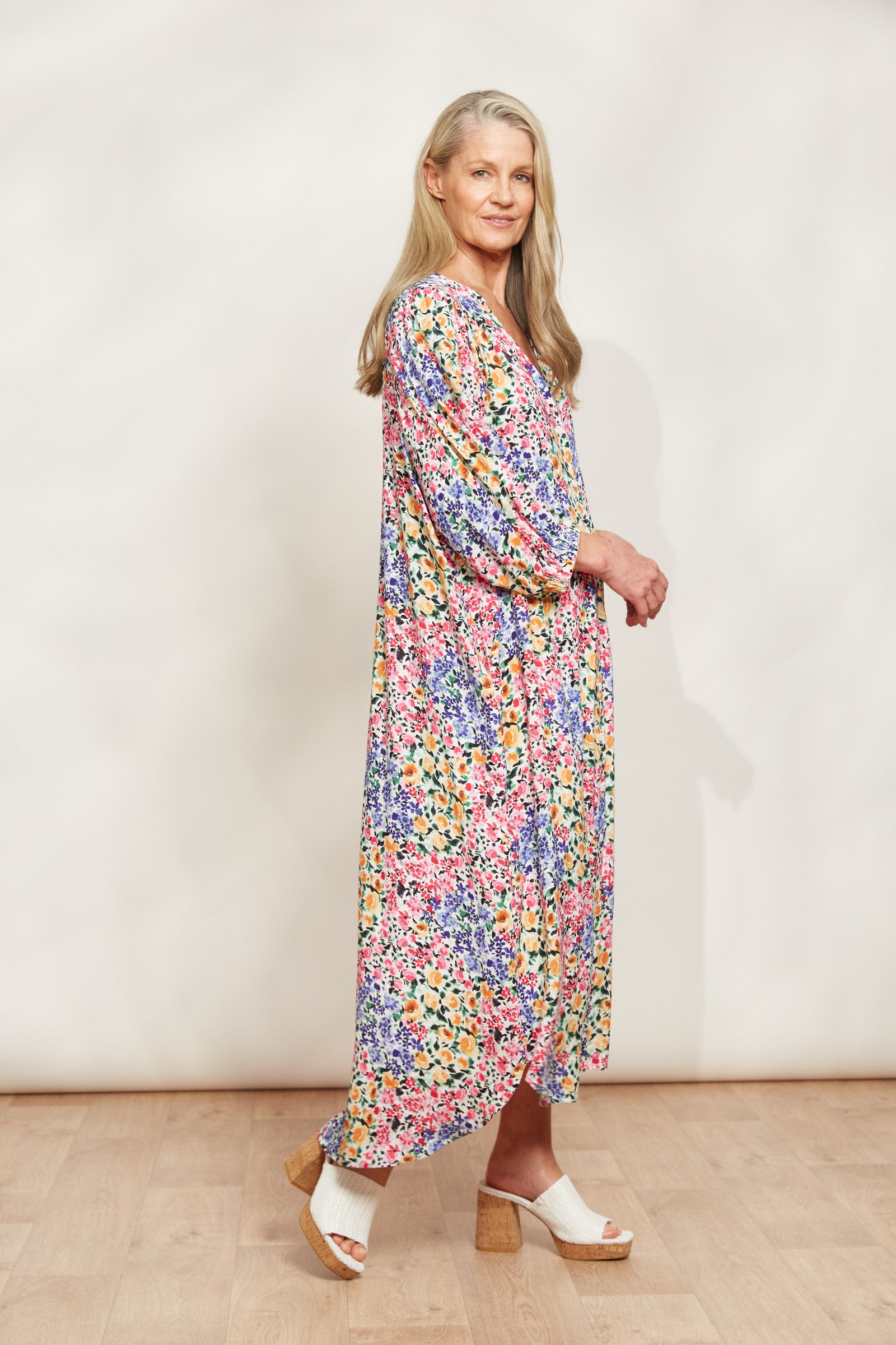 La Mer Relaxed Dress - Fiore - eb&ive Clothing - Dress Maxi One Size