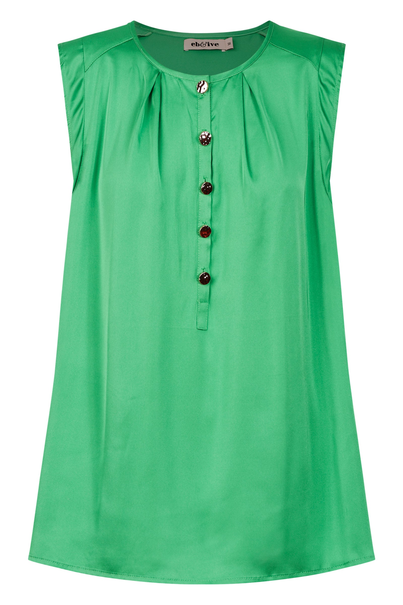 Elysian Tank - Emerald - eb&ive Clothing - Top Sleeveless Dressy