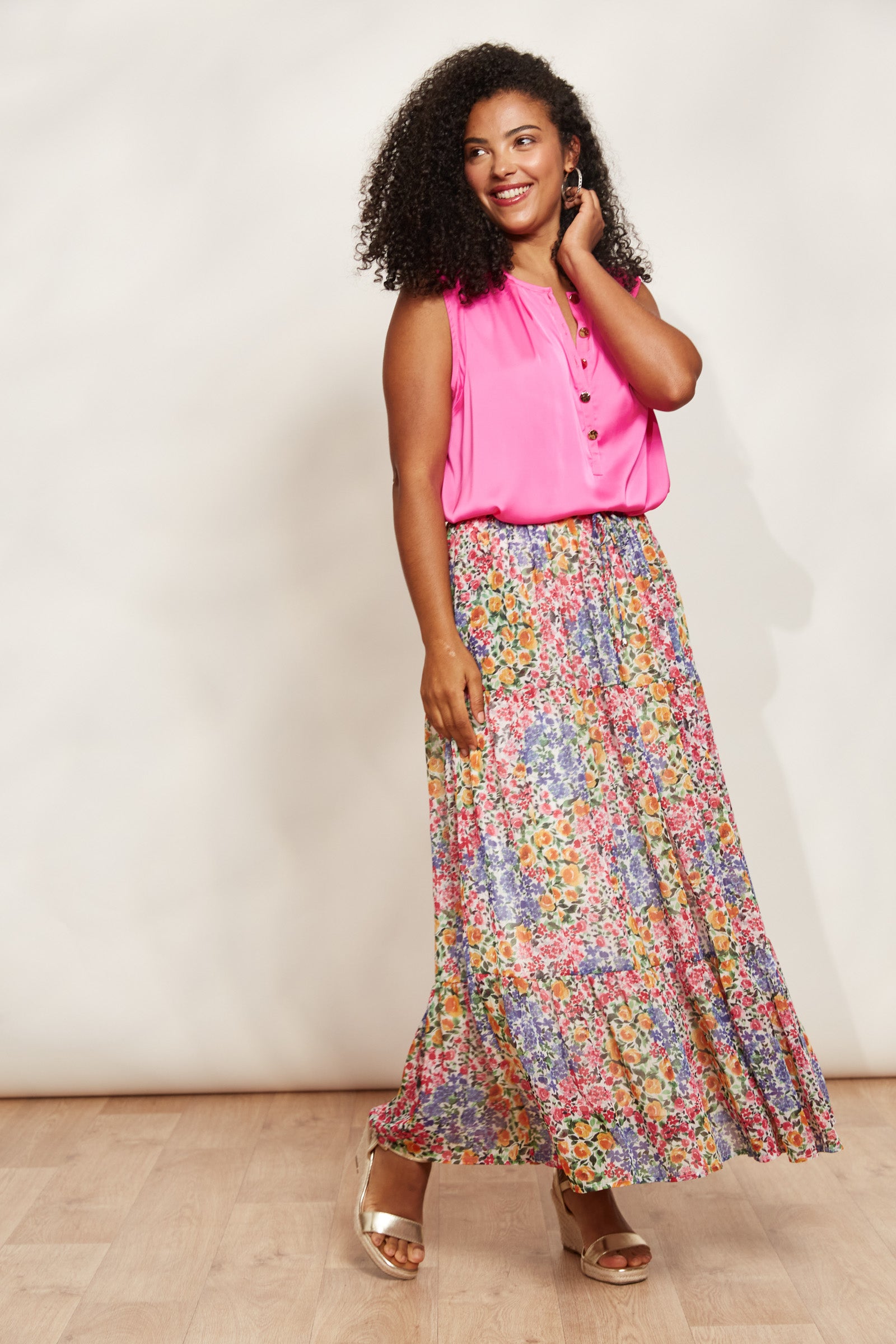 Solstice Skirt - Fiore - eb&ive Clothing - Skirt Mid