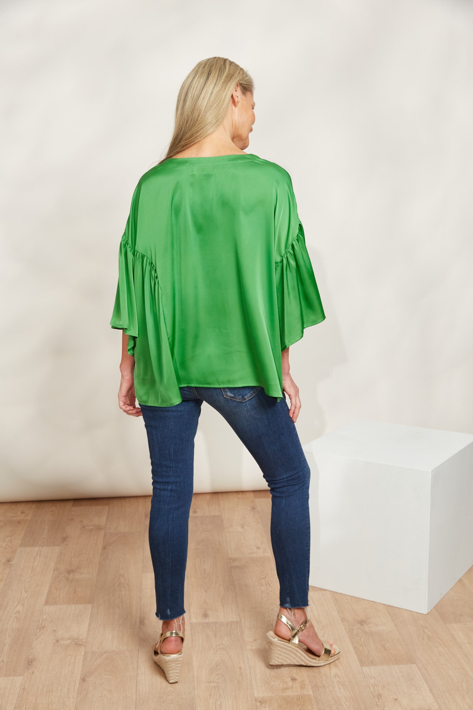 Elysian Top - Emerald - eb&ive Clothing - Top S/S - Dressy