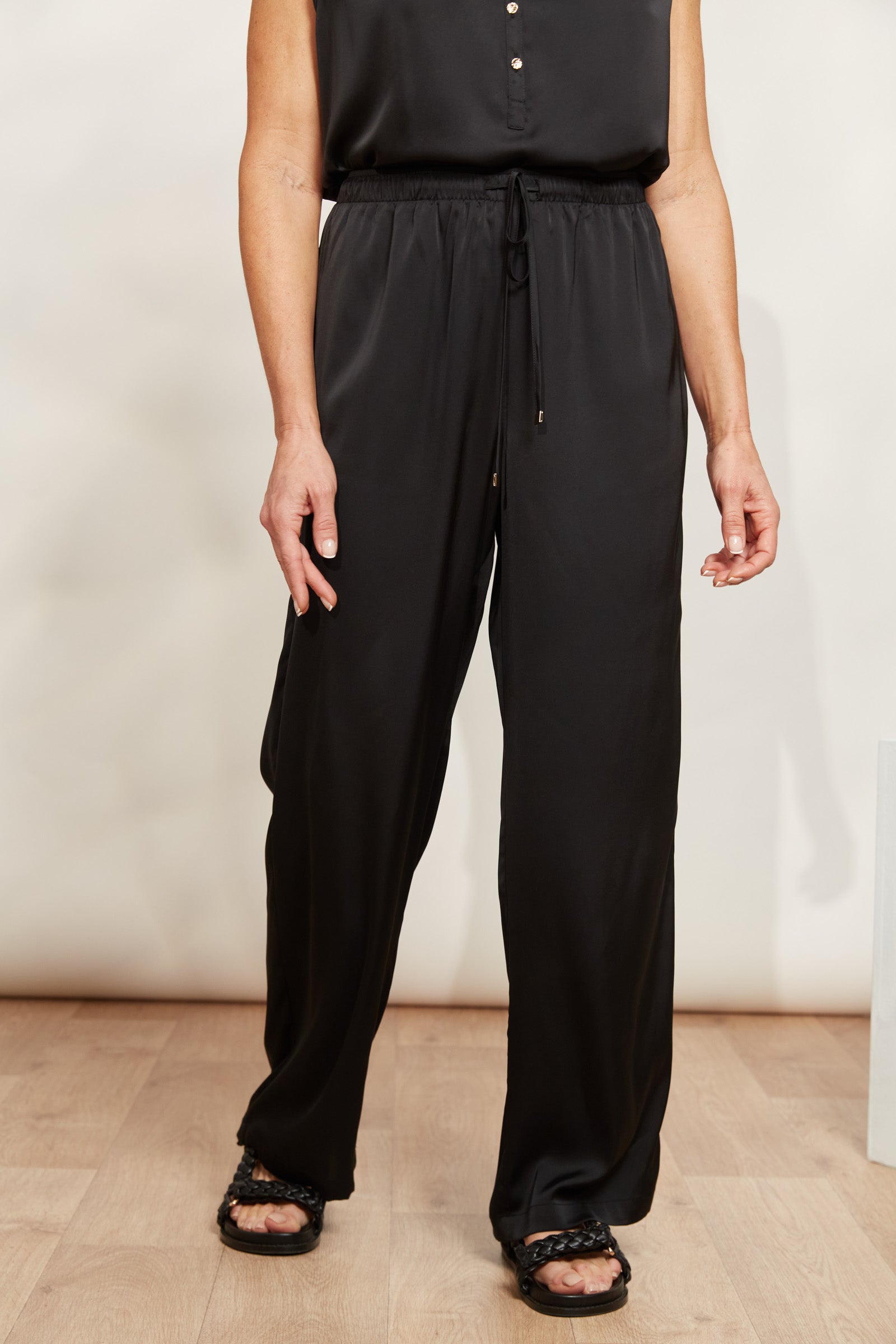 Elysian Pant - Sable - eb&ive Clothing - Pant Wide