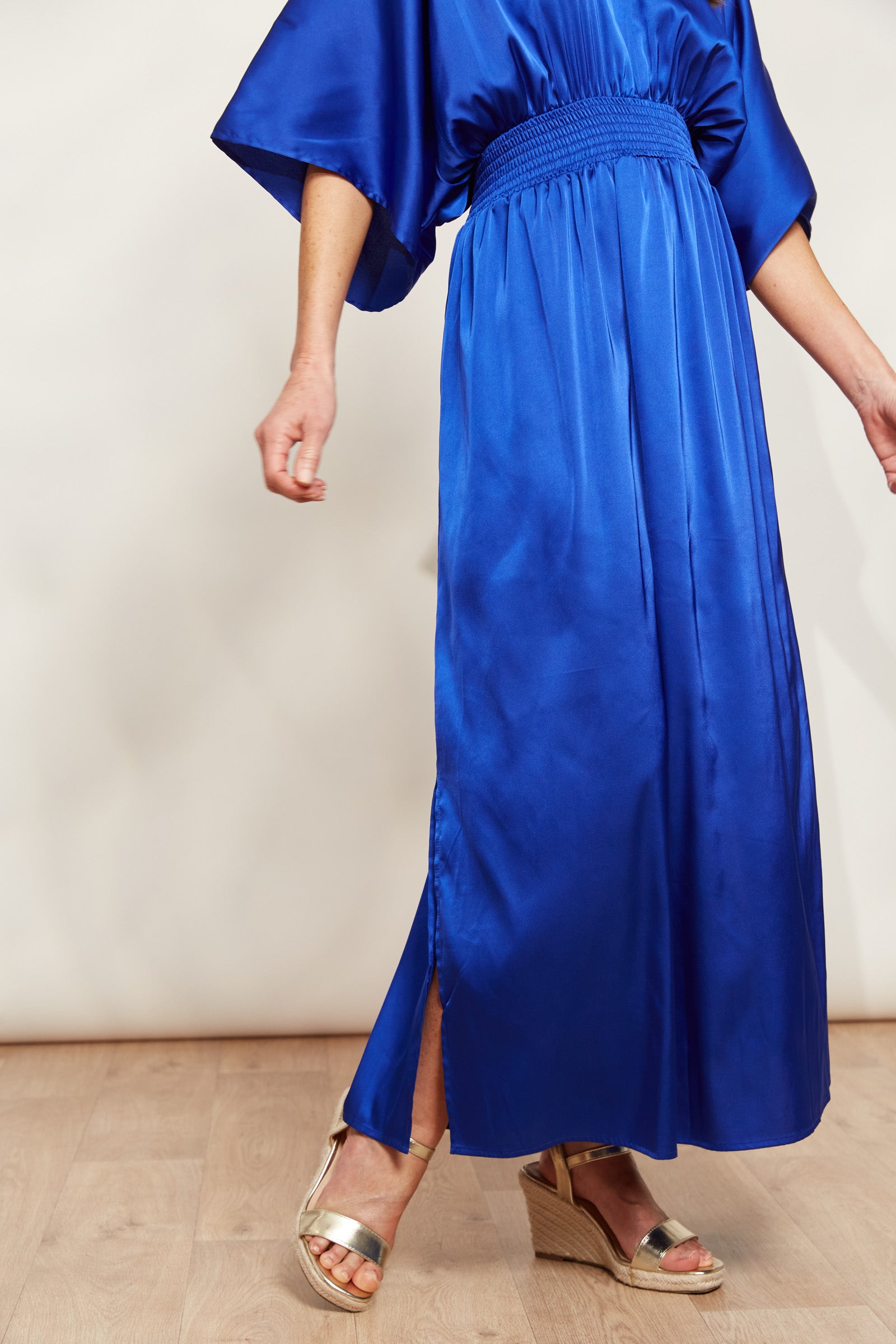 Elysian Maxi - Cobalt - eb&ive Clothing - Dress Maxi Dressy