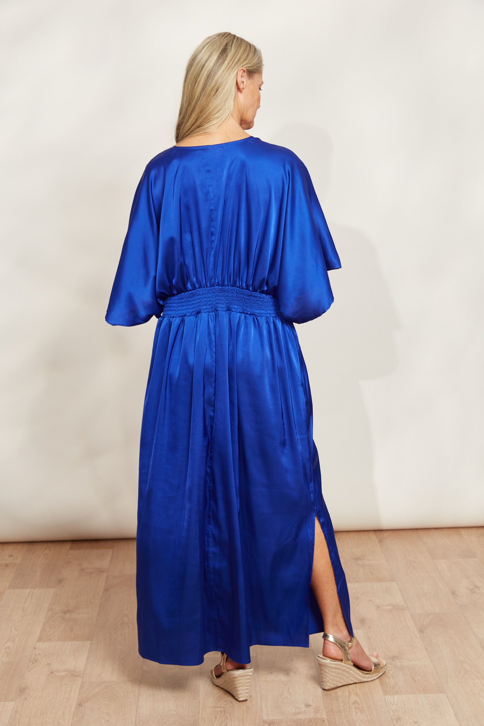 Elysian Maxi - Cobalt - eb&ive Clothing - Dress Maxi Dressy