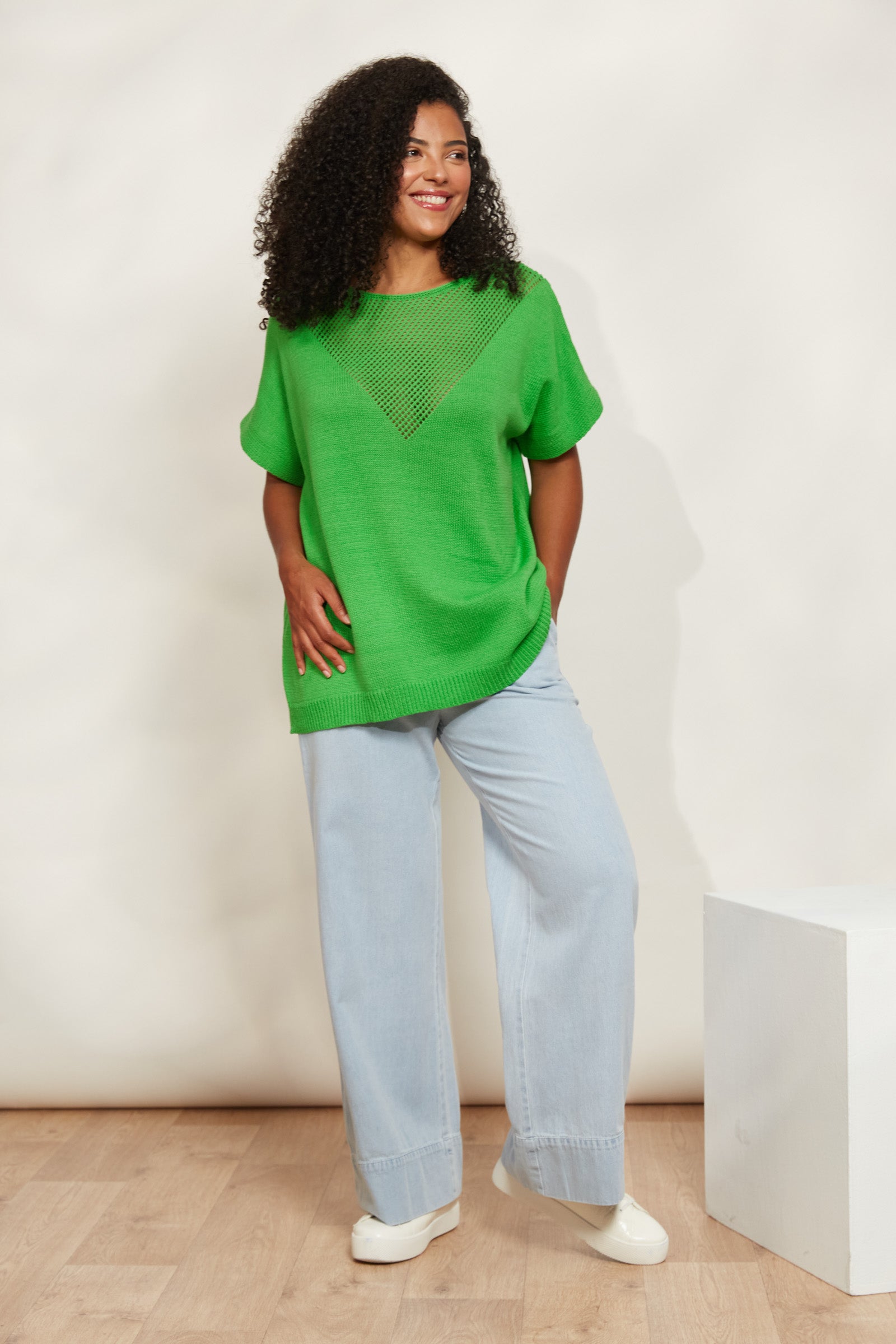 La Sable Knit Top - Emerald - eb&ive Clothing - Knit Top S/S One Size