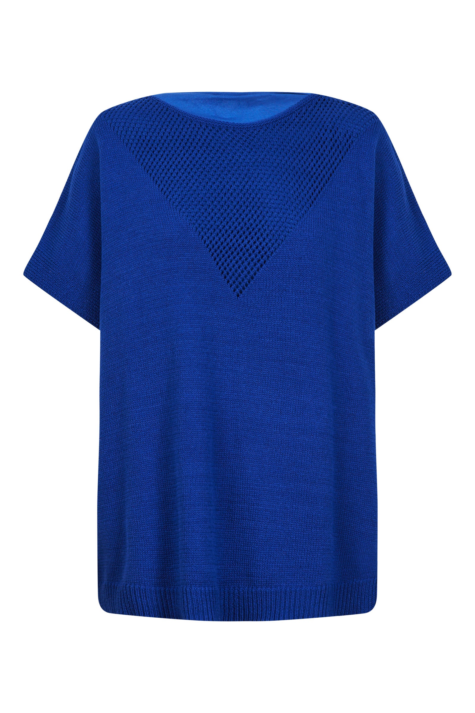 La Sable Knit Top - Cobalt - eb&ive Clothing - Knit Top S/S One Size