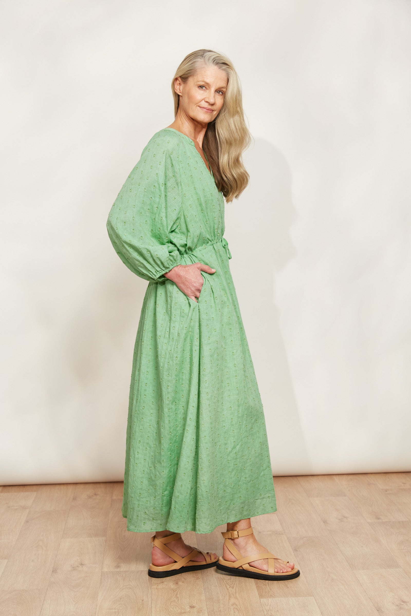 Zephyr Maxi Dress - Jade - eb&ive Clothing - Dress Maxi