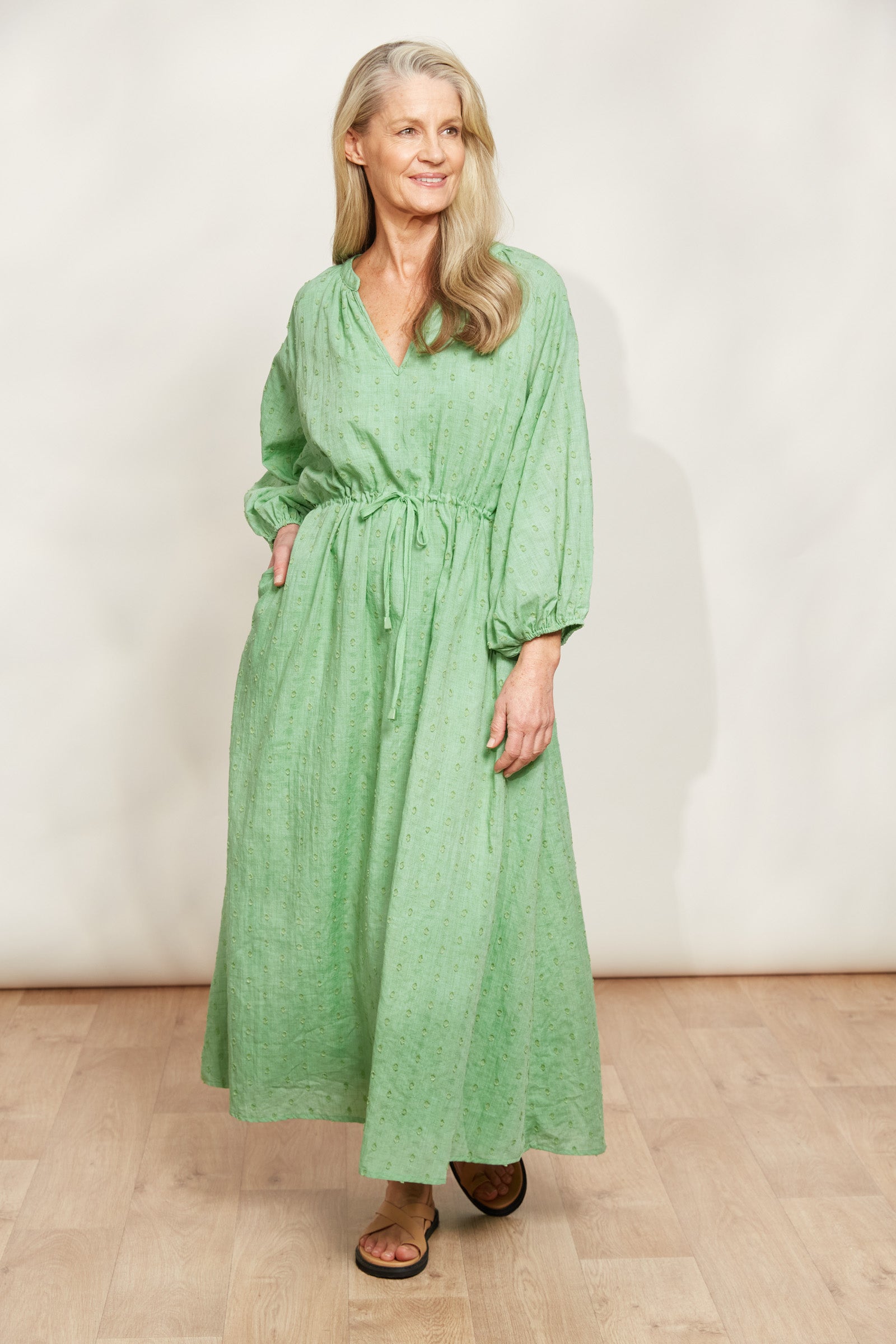 Zephyr Maxi Dress - Jade - eb&ive Clothing - Dress Maxi