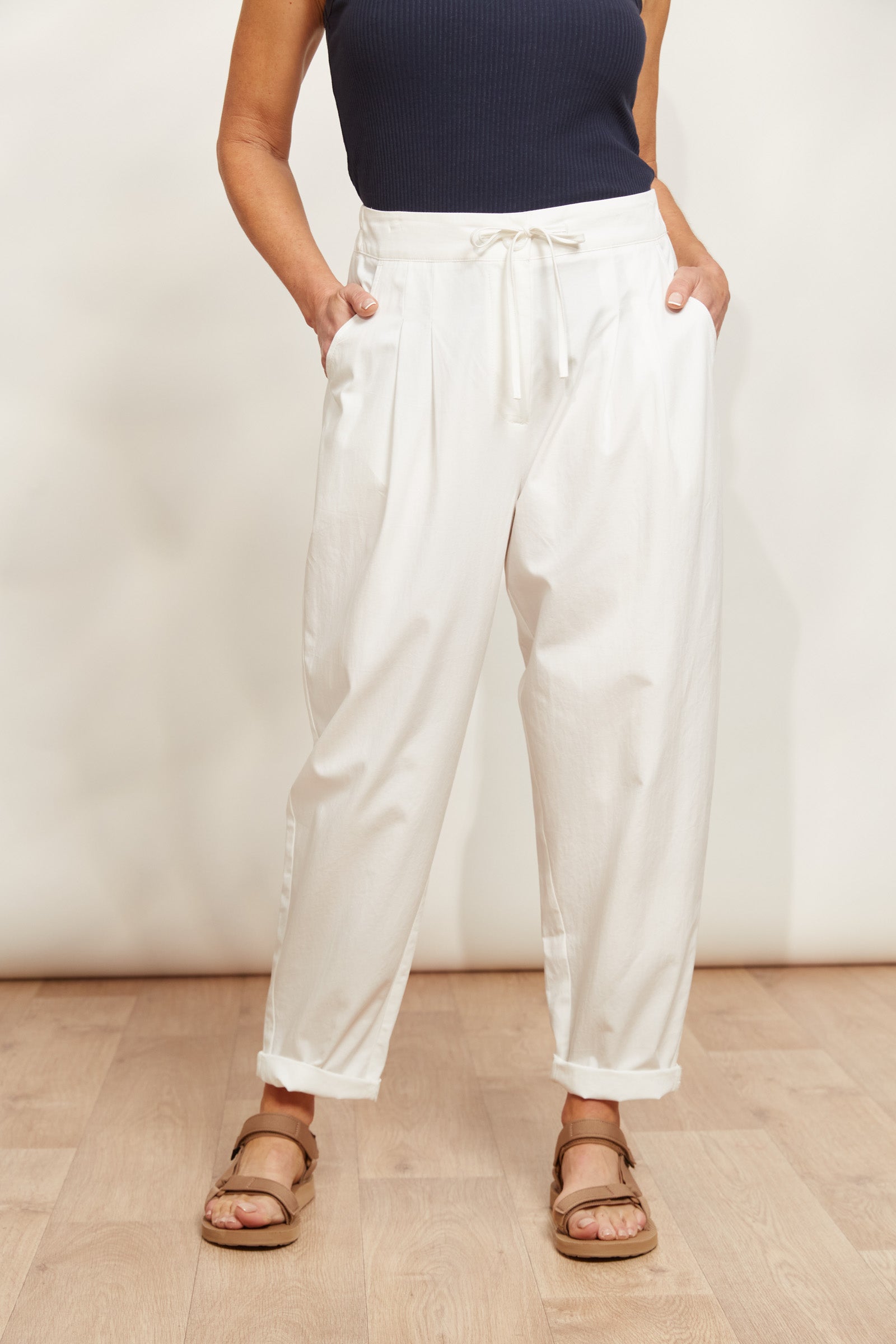 La Plage Pant - Opal - eb&ive Clothing - Pant Relaxed