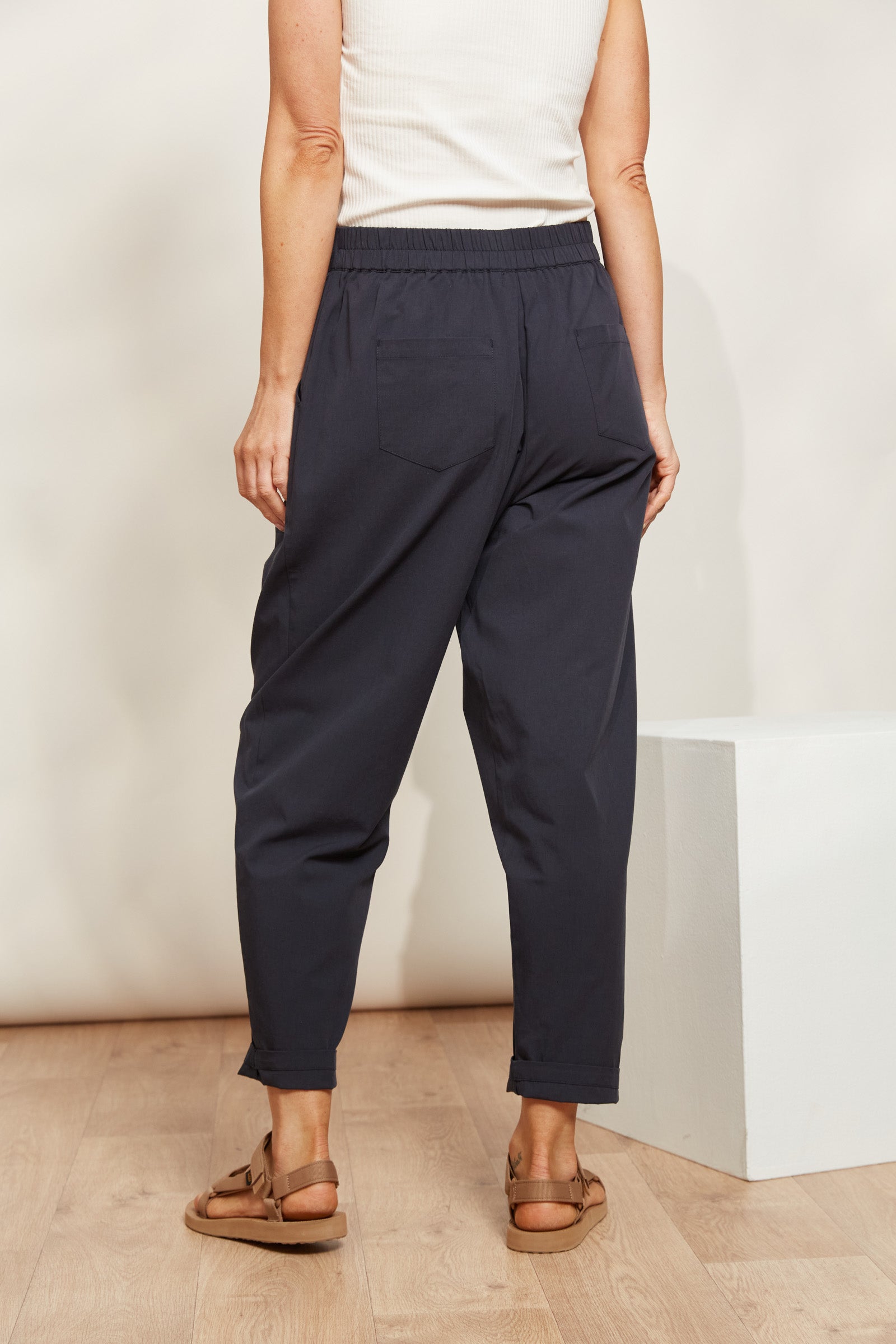 La Plage Pant - Indigo - eb&ive Clothing - Pant Relaxed