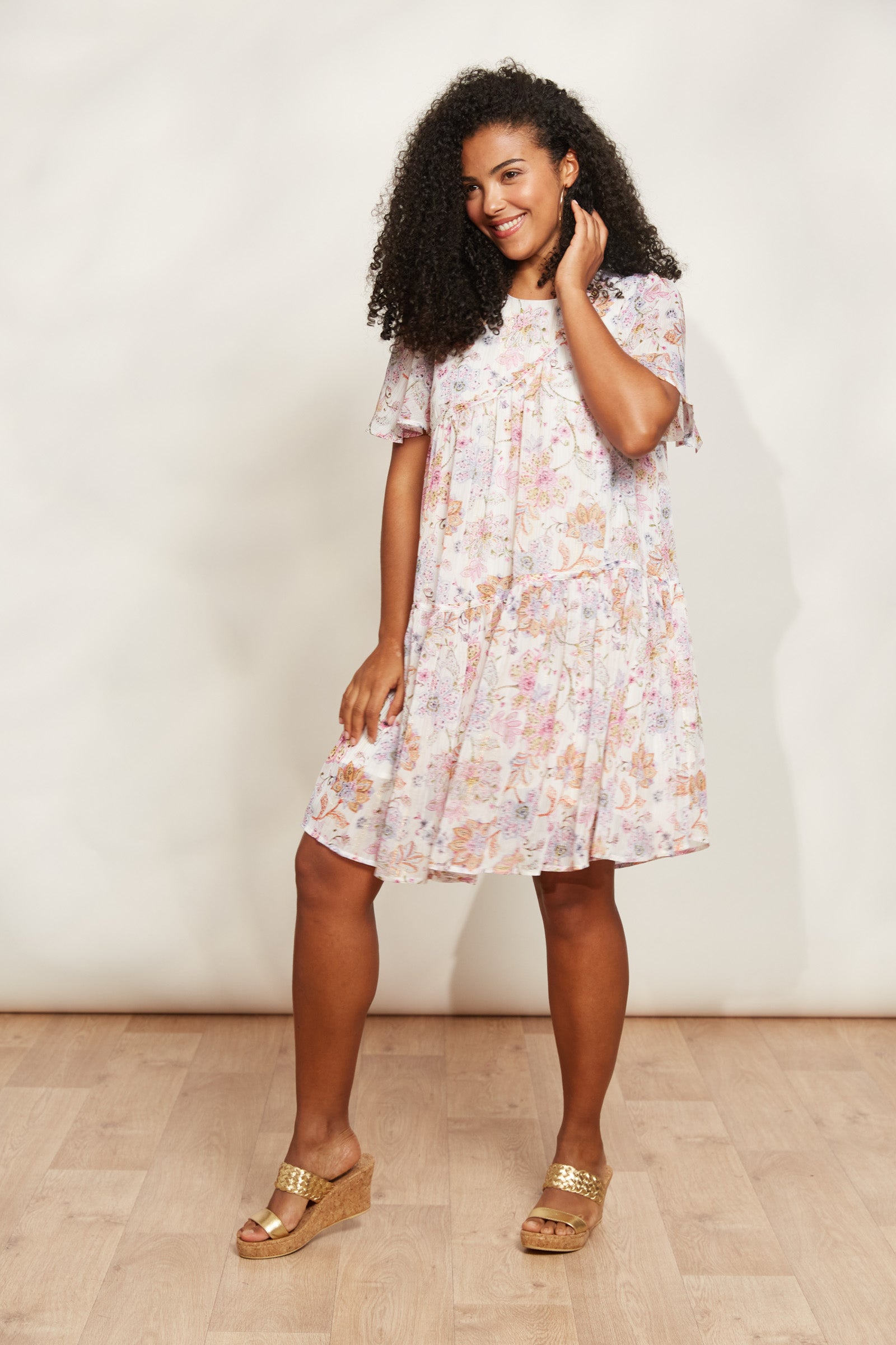 Sereno Midi Dress - Paisley - eb&ive Clothing - Dress Mid