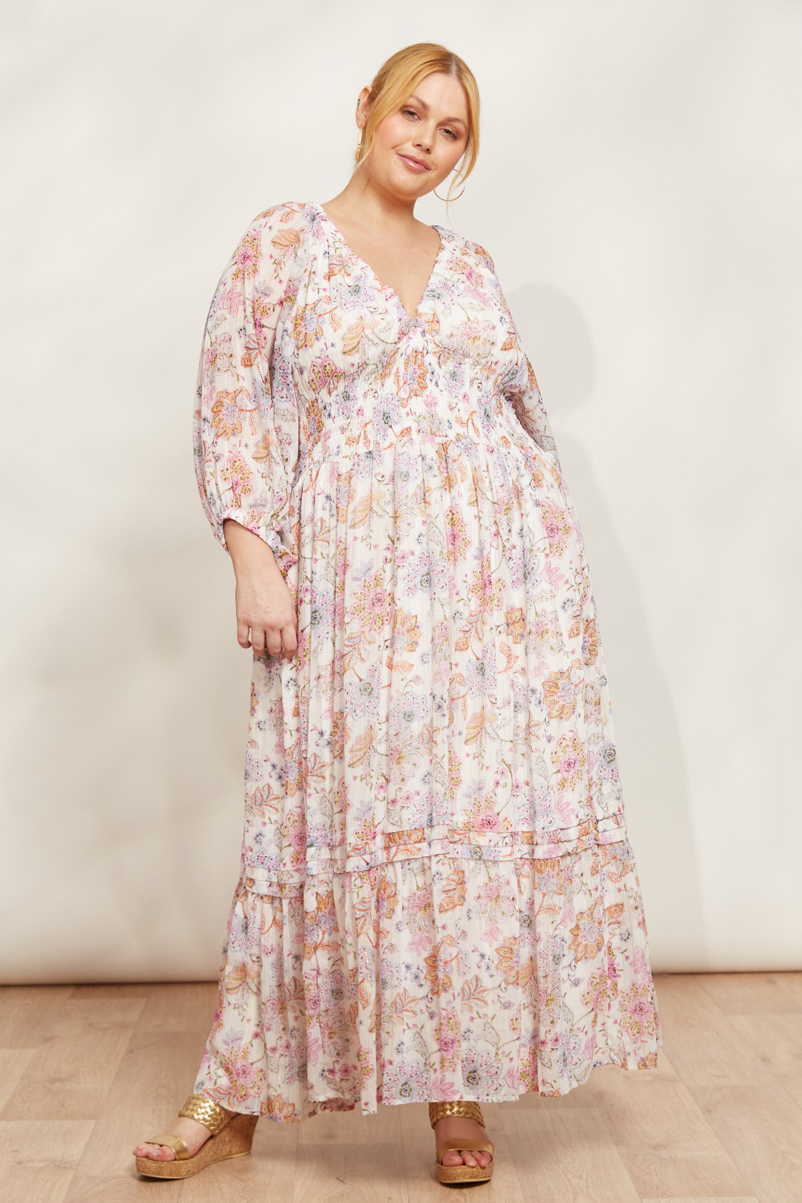 Sereno Maxi Dress - Paisley - eb&ive Clothing - Dress Maxi