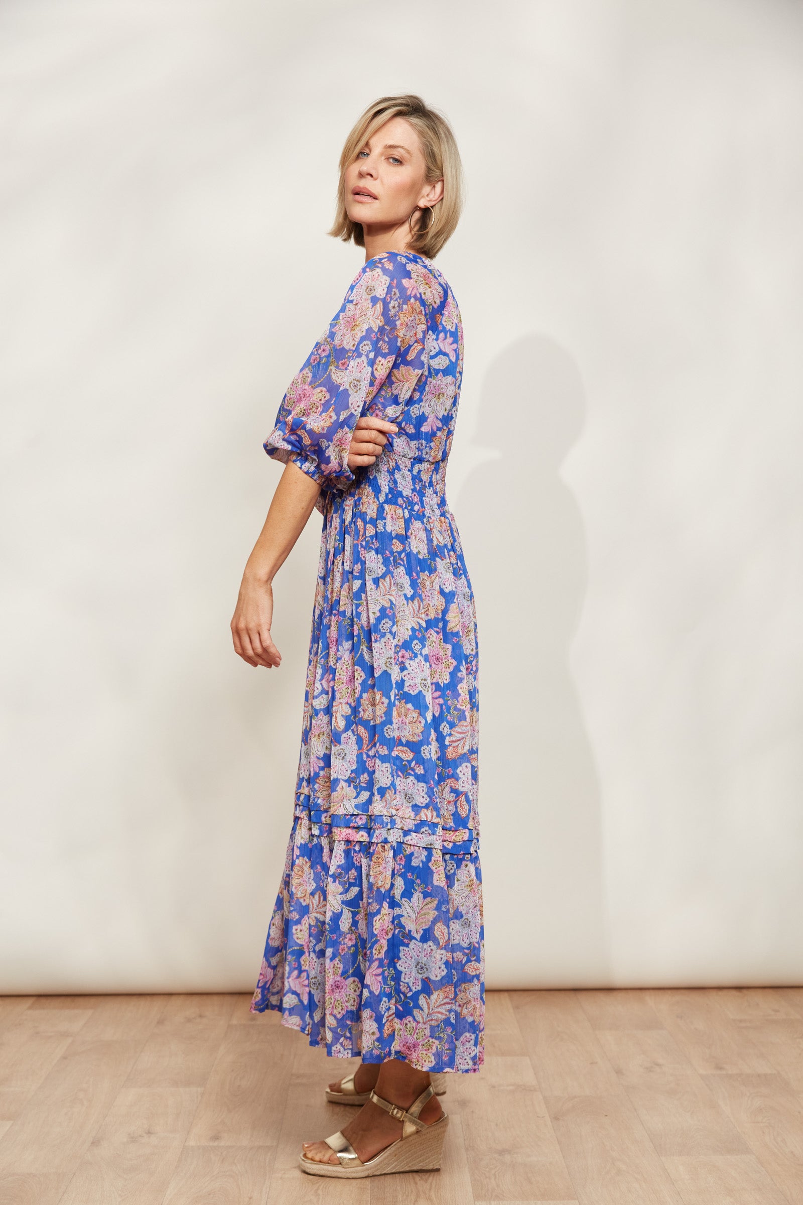 Sereno Maxi Dress - Palme - eb&ive Clothing - Dress Maxi