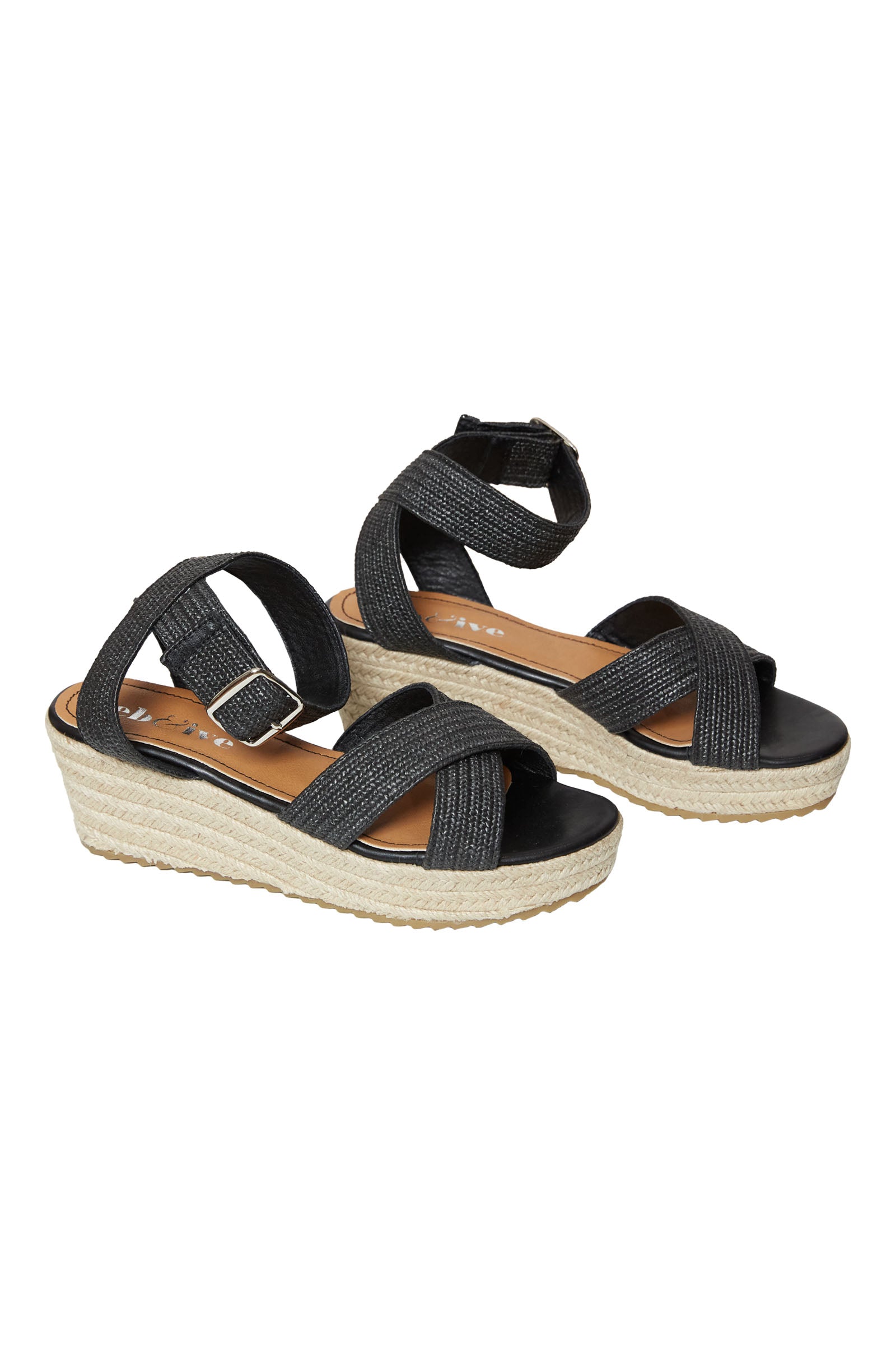 Halcyon Wedge - Sable - eb&ive Footwear - Sandals