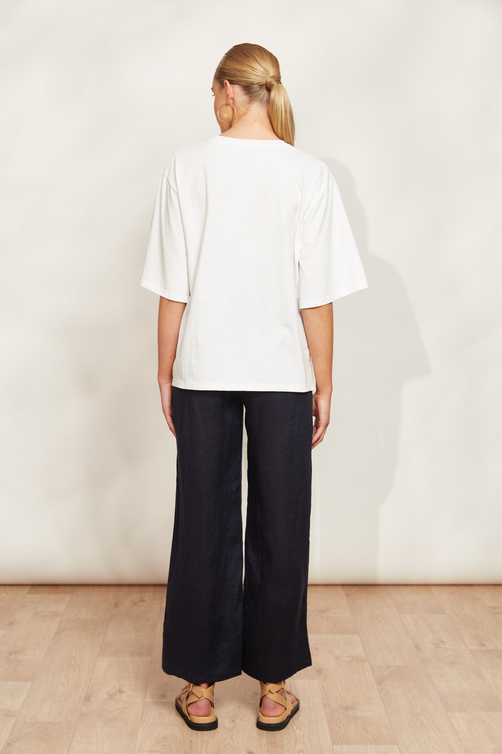 Studio Tshirt - Salt - eb&ive Clothing - Top Tshirt S/S