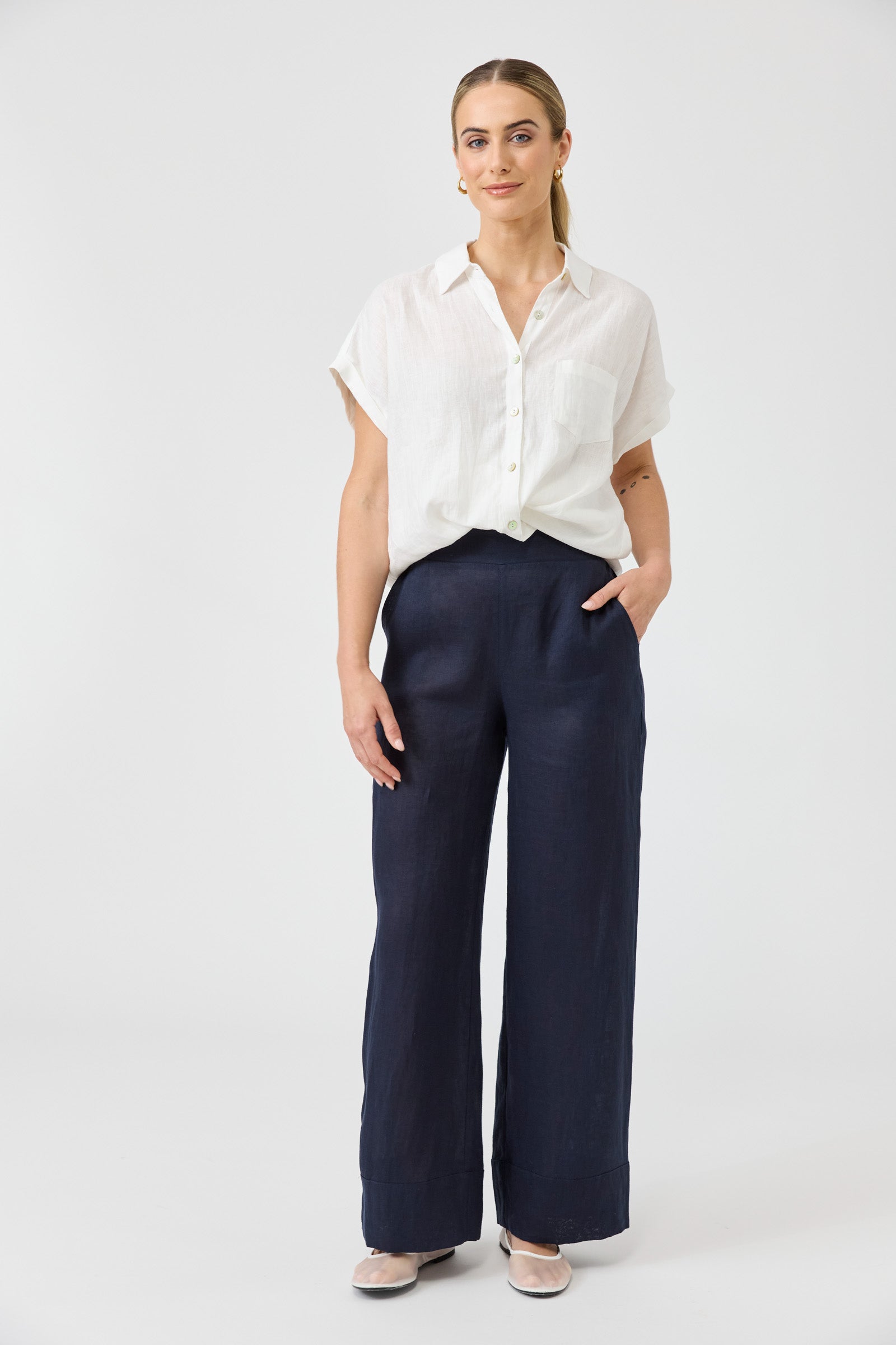 Studio Pant - Navy