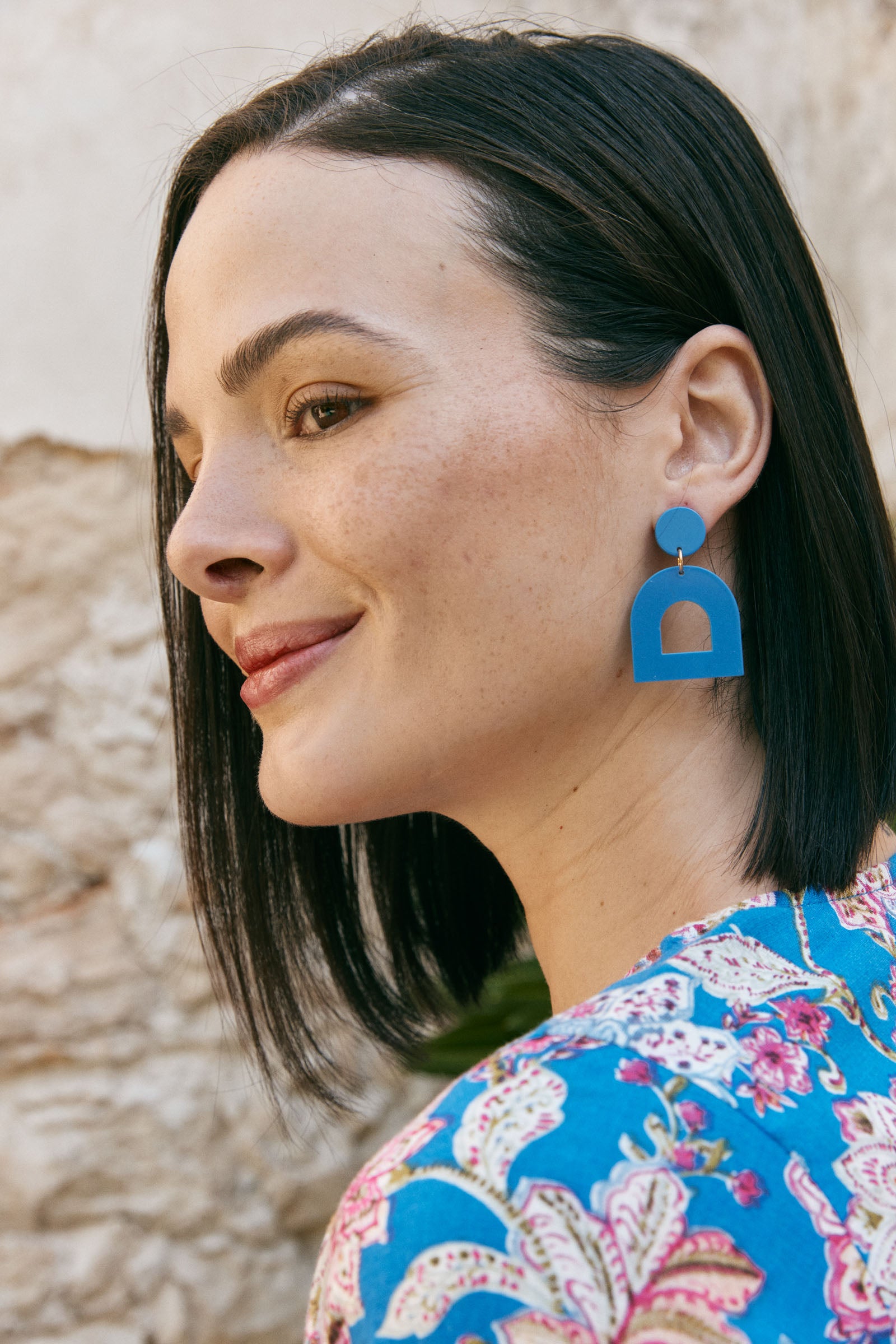 Elysian Earring - Cobalt - eb&ive Earring