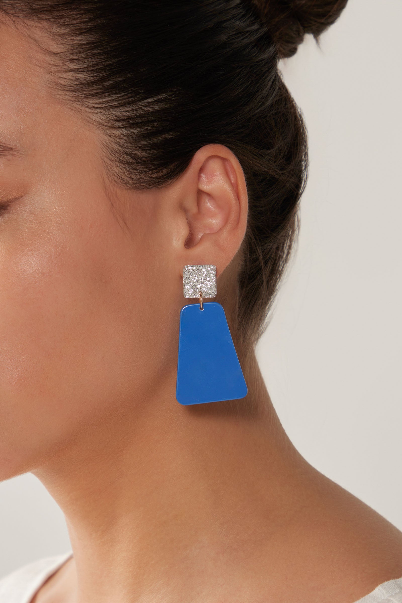 Elysian Sparkle Earring - Cobalt - eb&ive Earring