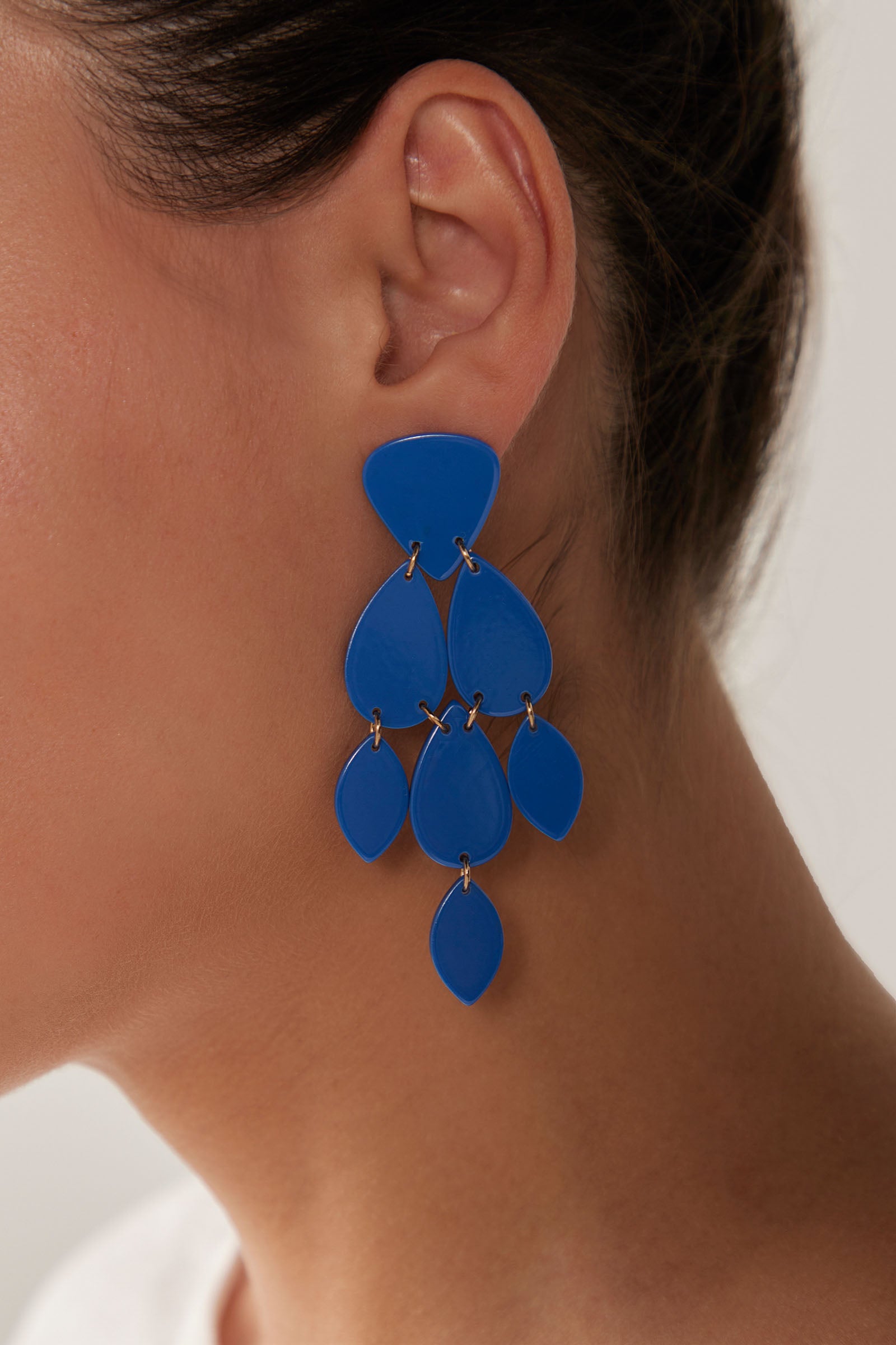 Elysian Drop Earring - Cobalt - eb&ive Earring