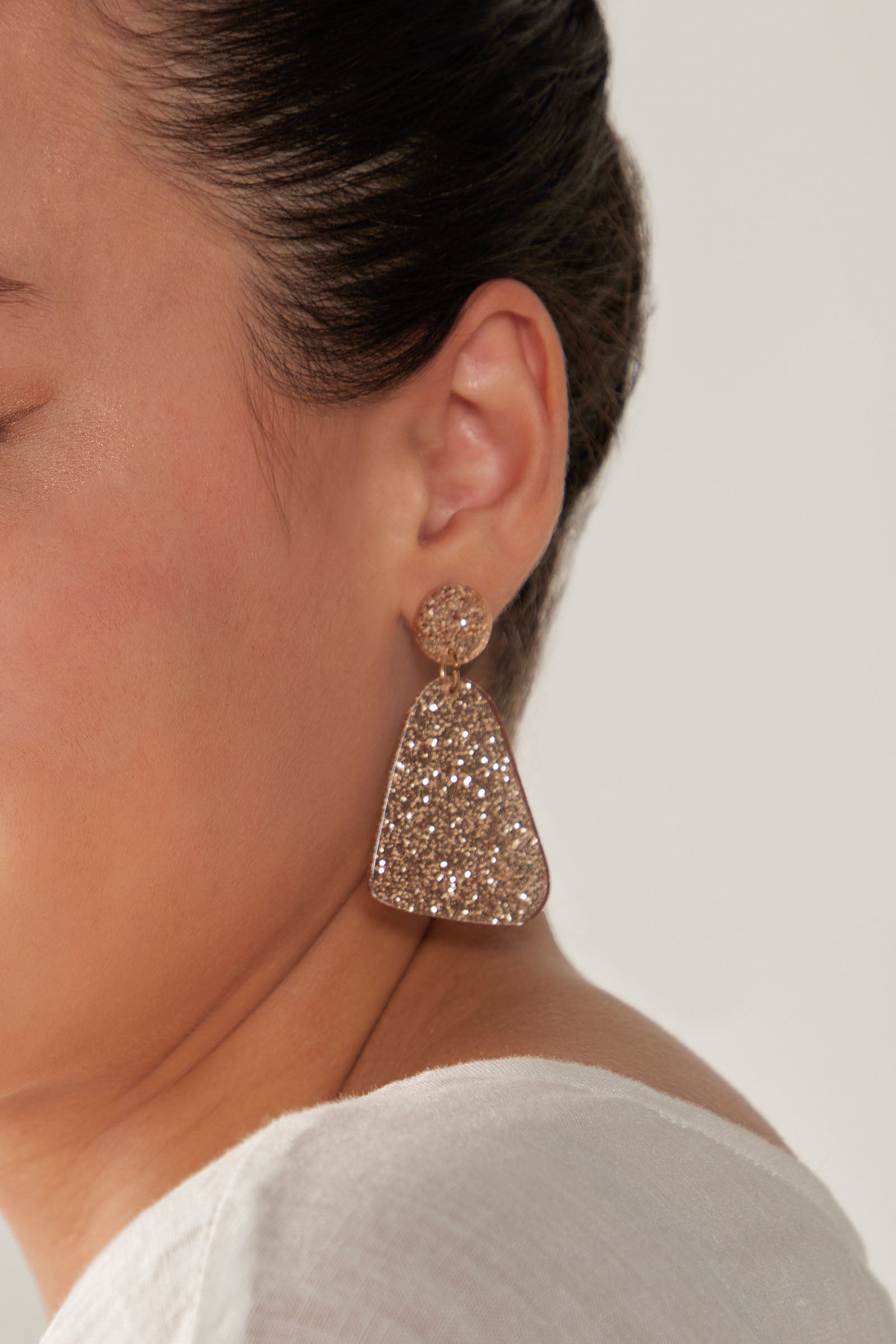 Jovial Sparkle Earring - Gold - eb&ive Earring