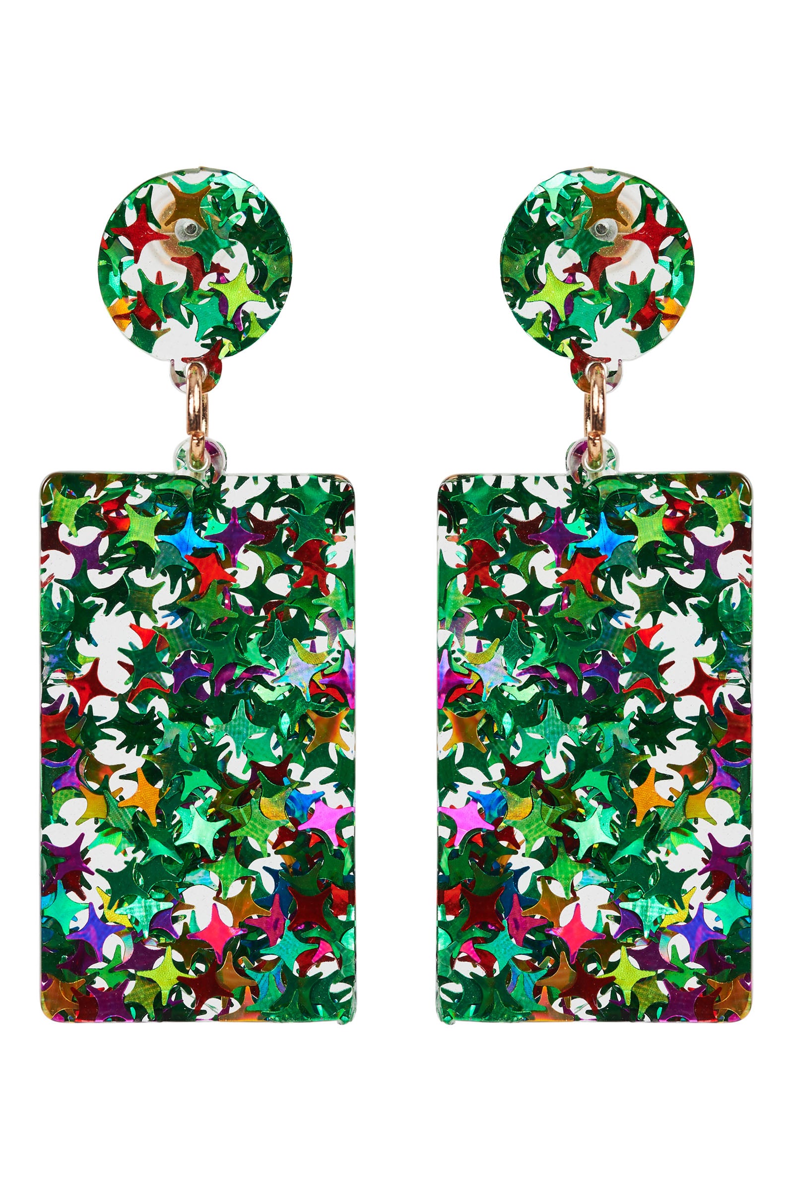 Merry Drop Earring - Emerald - eb&ive Earring