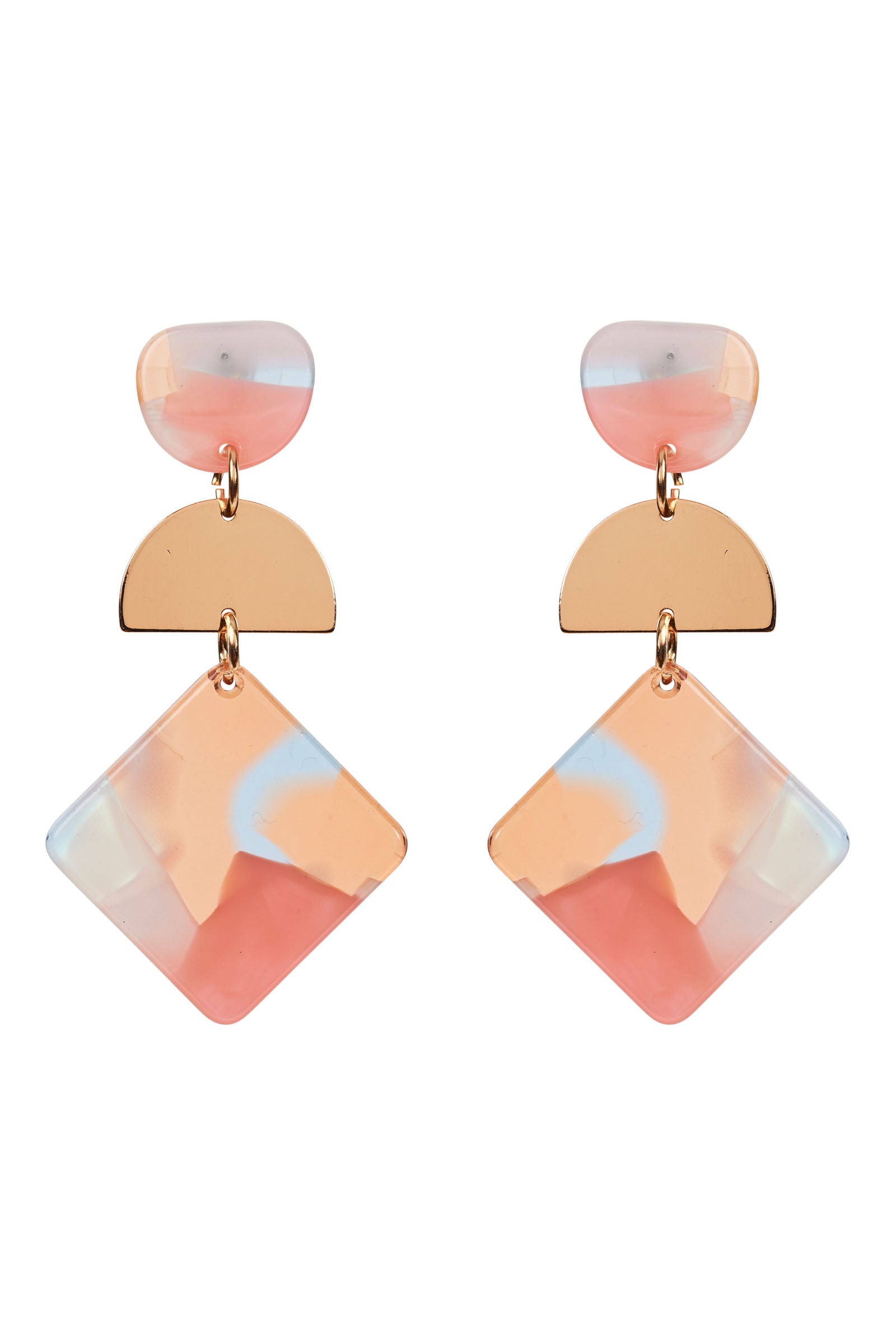 La Mer Drop Earring  - Melon - eb&ive Earring