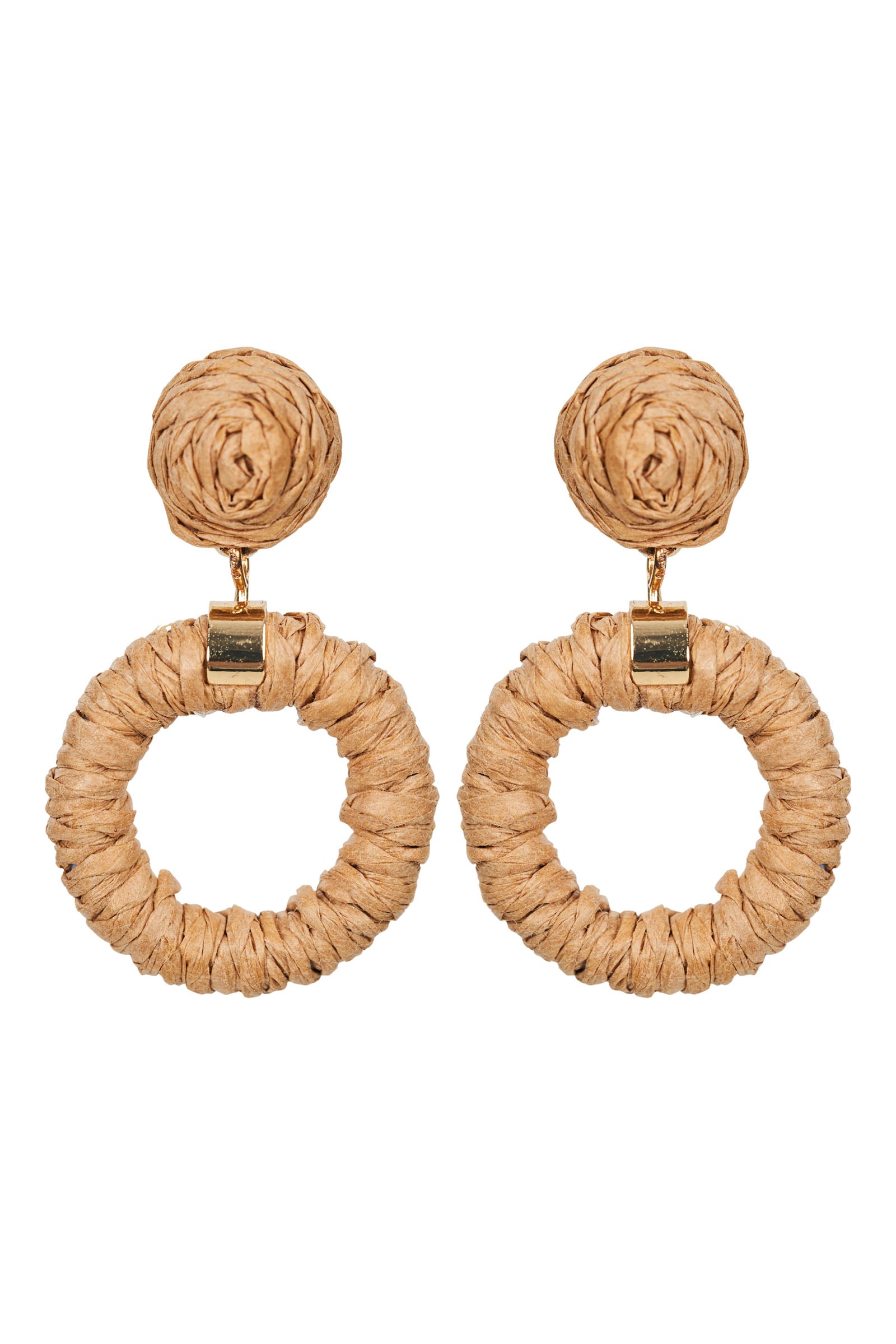 Sojourn Round Earring  - Dune - eb&ive Earring