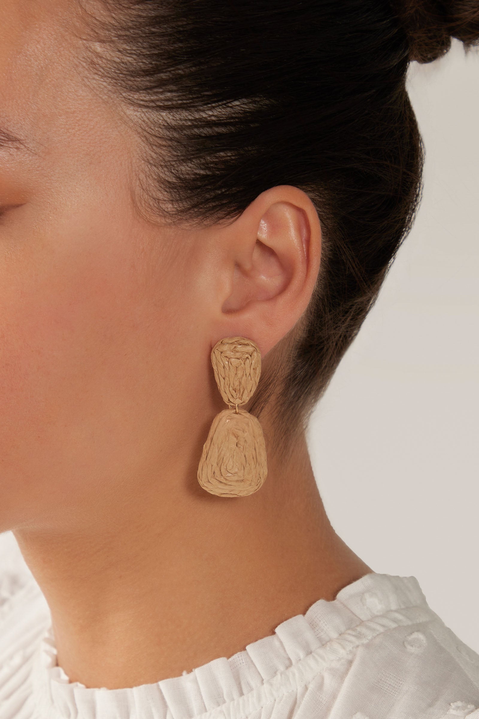 Sojourn Drop Earring - Dune - eb&ive Earring