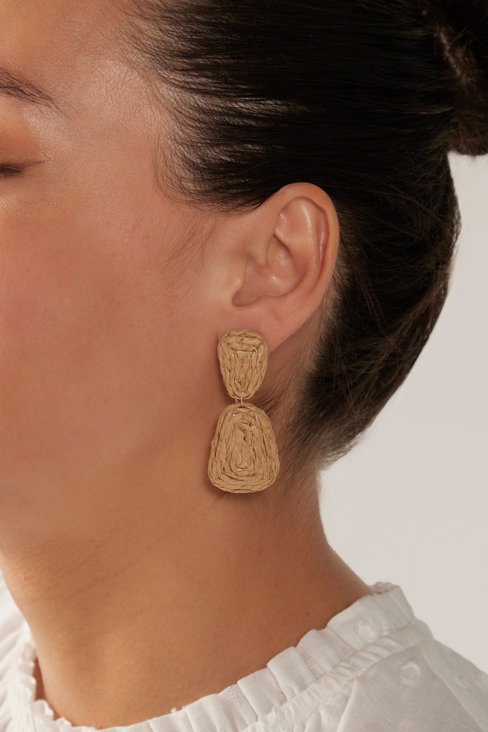 Sojourn Drop Earring - Dune - eb&ive Earring