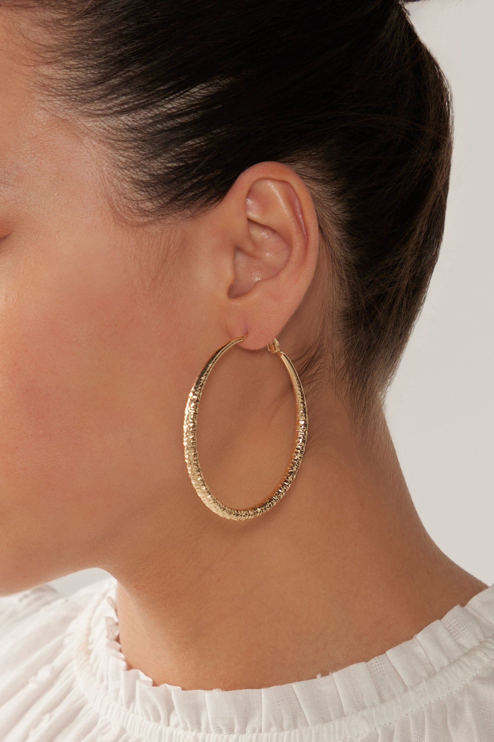 Mizu Hoop Earring - Gold - eb&ive Earring