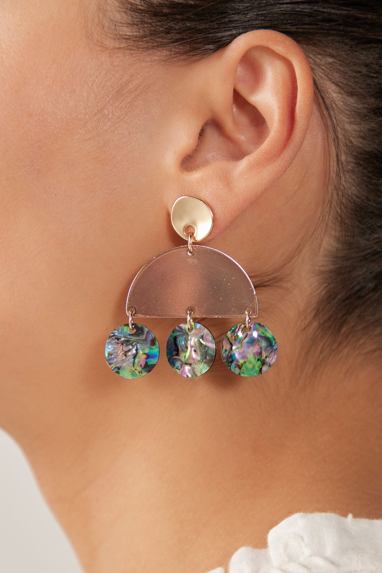 Verano Earring - Shell - eb&ive Earring