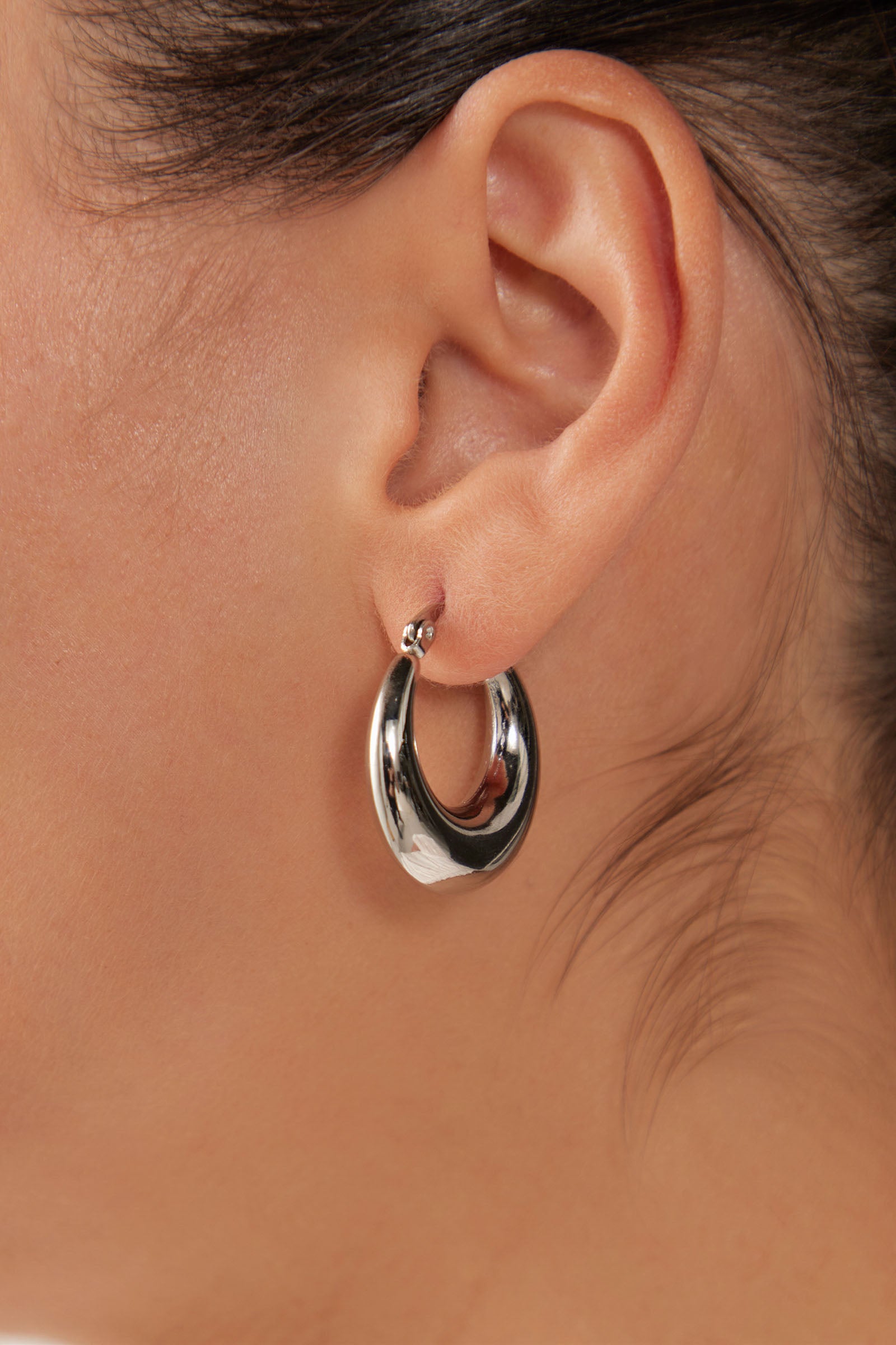 Lujo Cuff Earring - Silver - eb&ive Earring