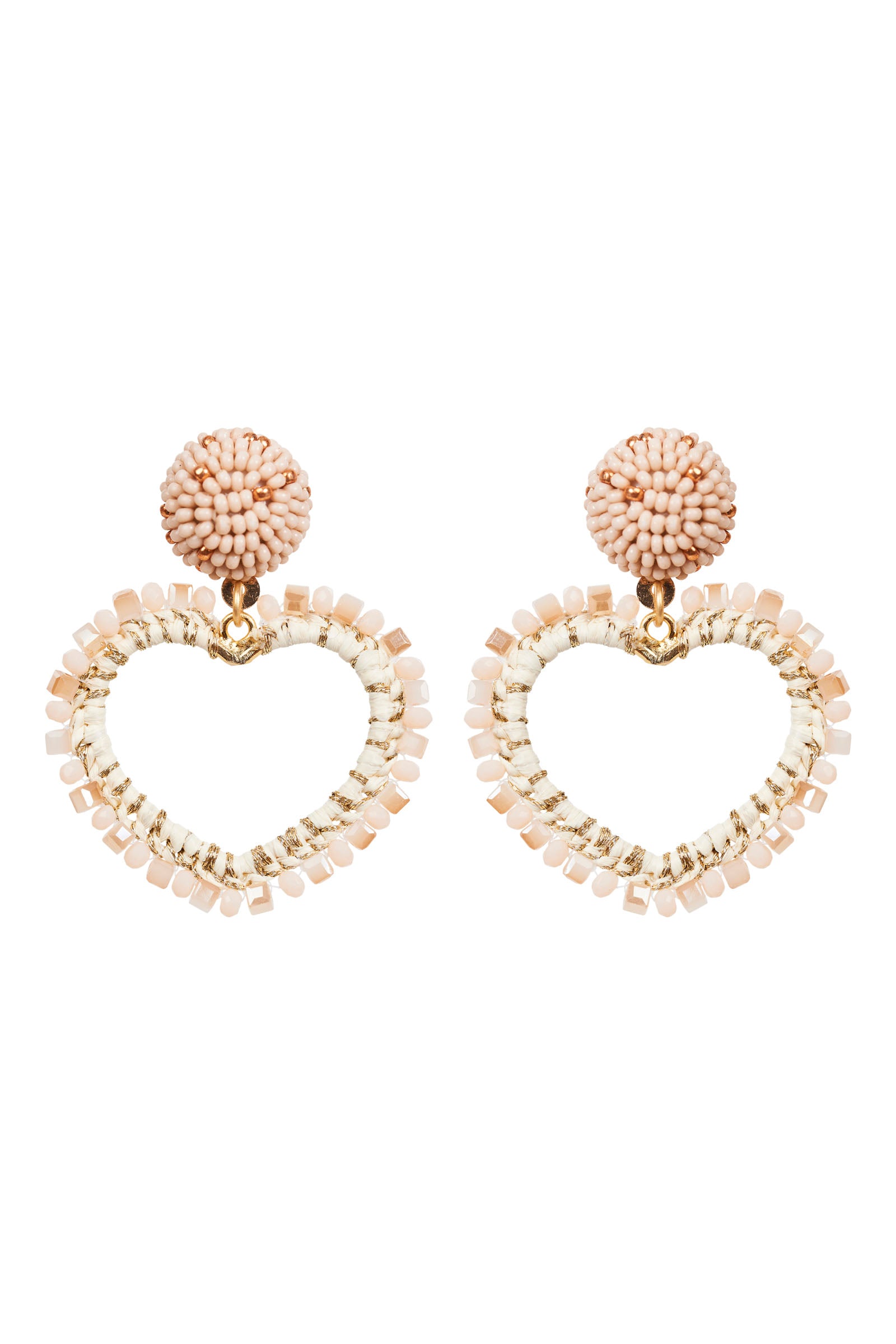 Palme Earring - Cream - eb&ive Earring