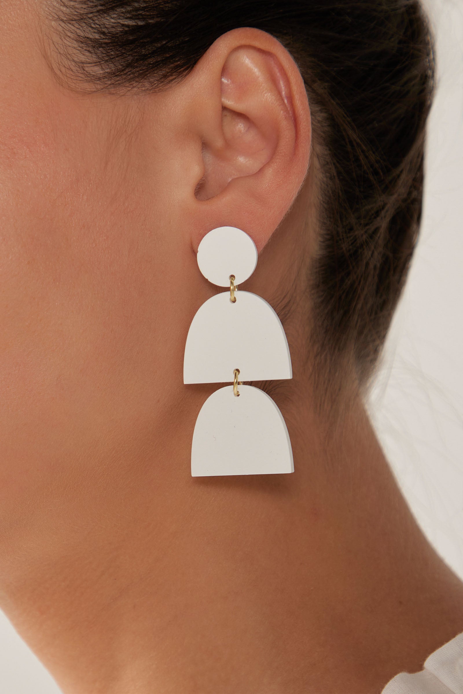 Shoal Earring - Opal - eb&ive Earring