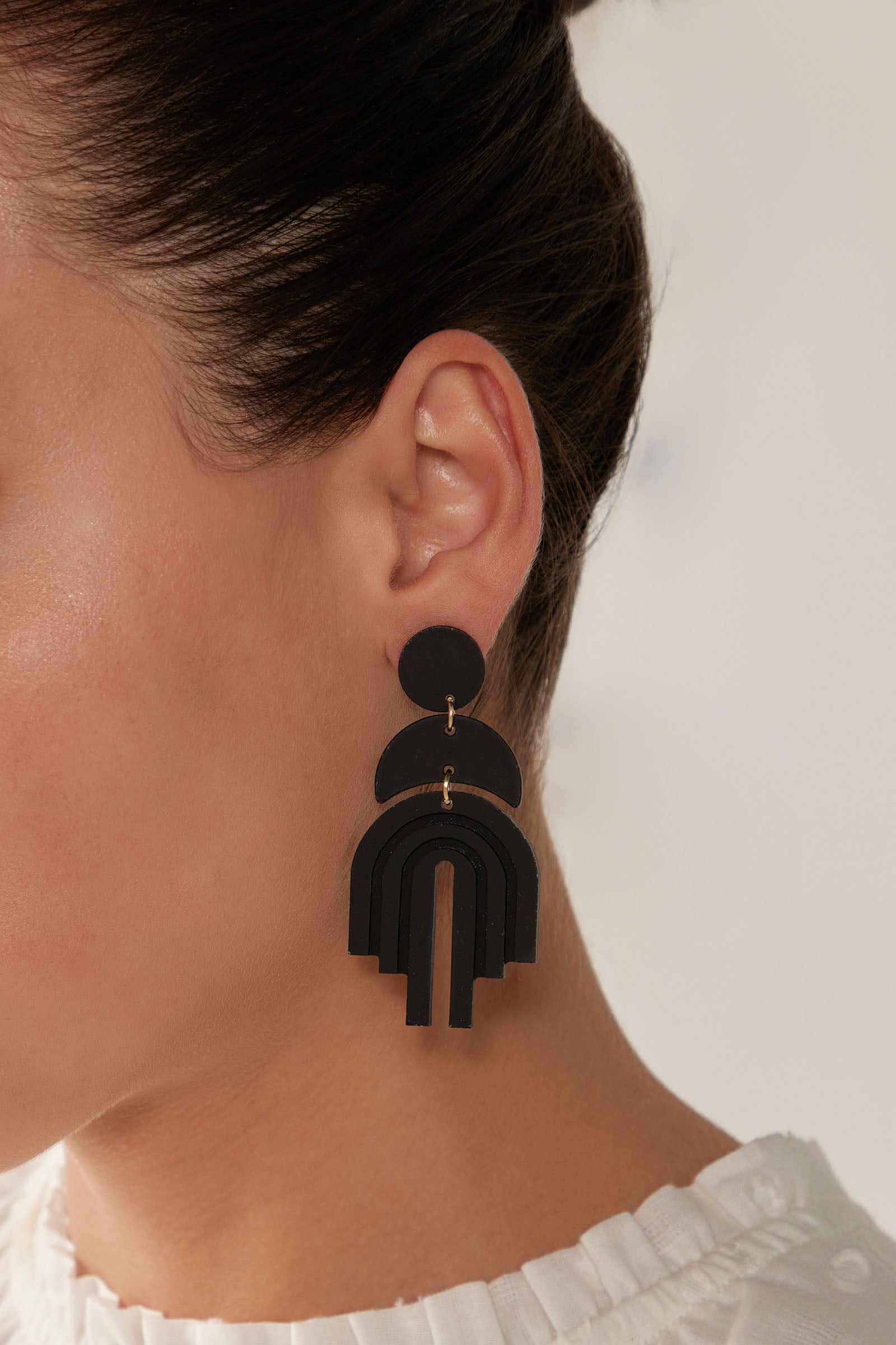 Shoal Earring - Sable - eb&ive Earring