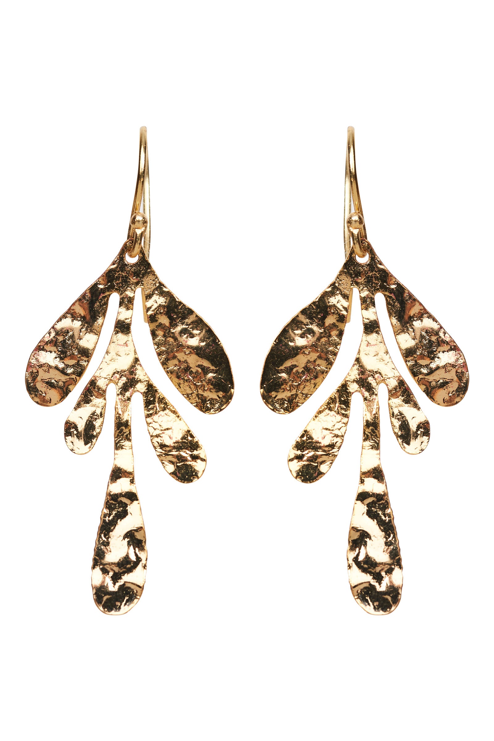 La Plage Earring - Gold Drop - eb&ive Earring