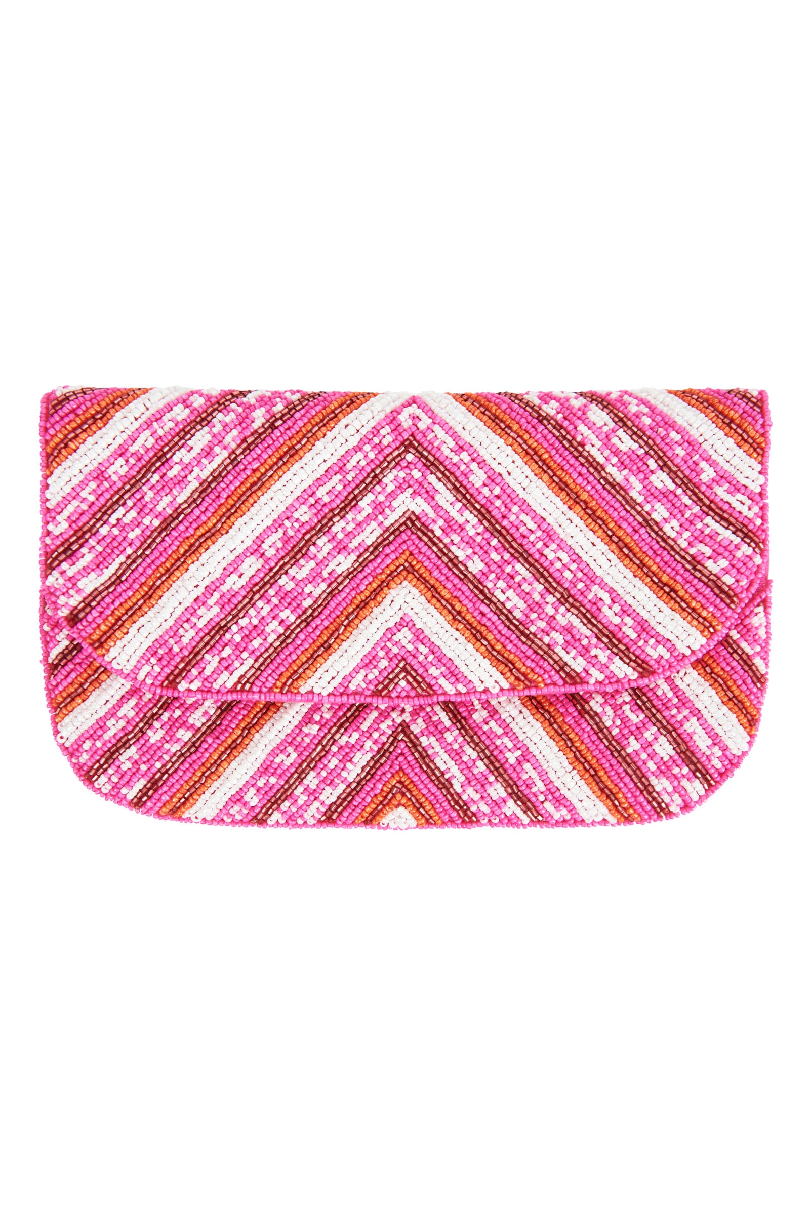 Elysian Clutch - Raspberry - eb&ive Bag