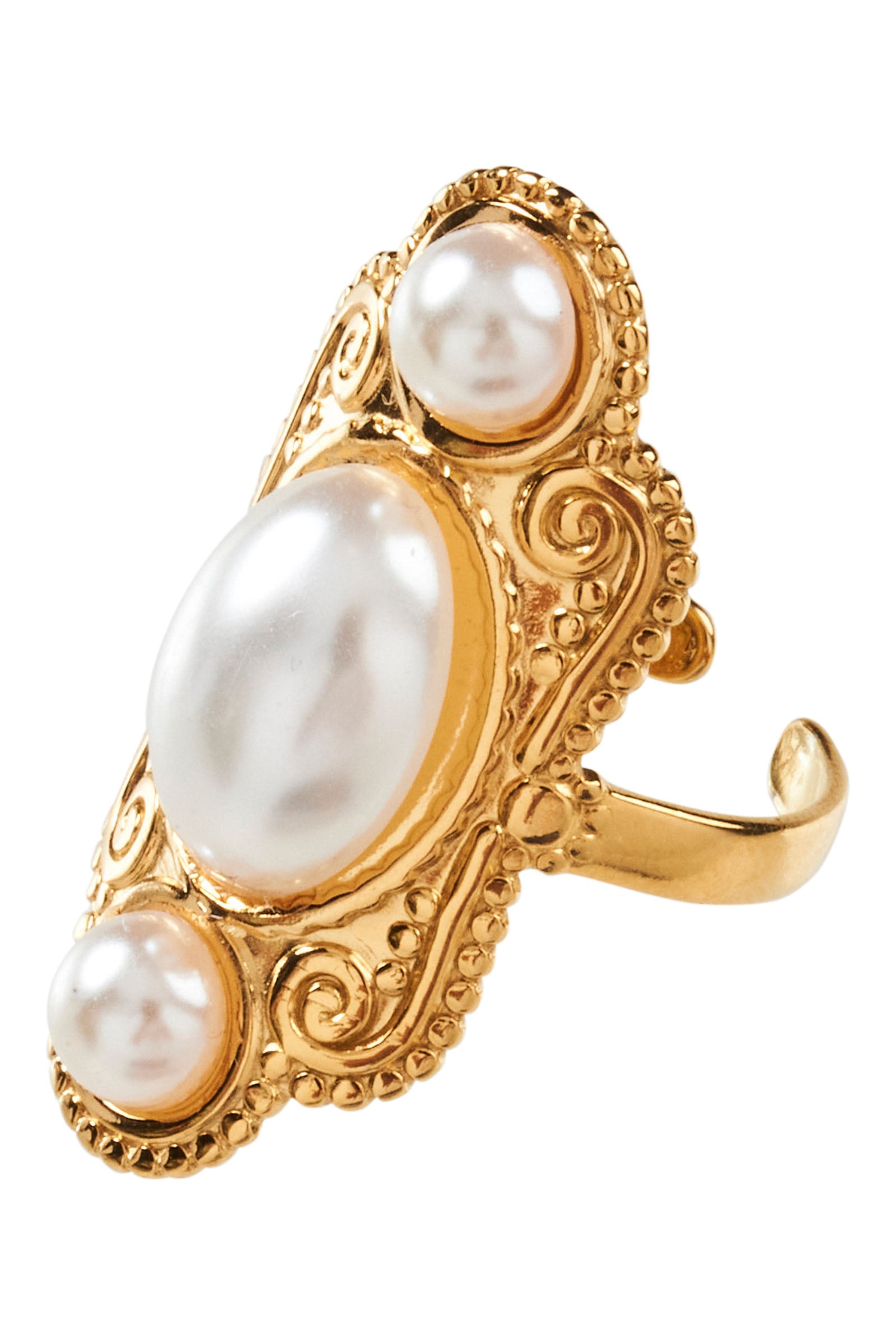 Heritage Ring - Pearl Cluster - eb&ive Ring