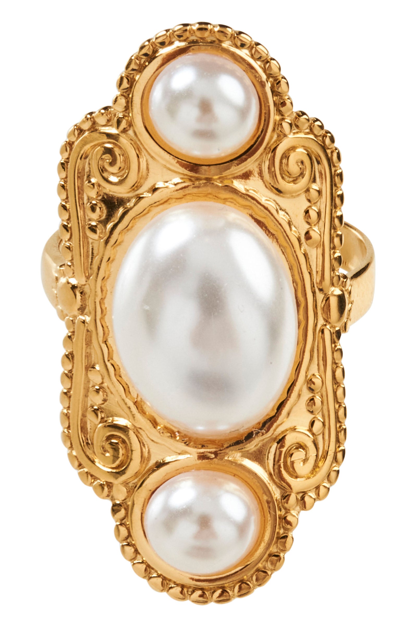 Heritage Ring - Pearl Cluster - eb&ive Ring