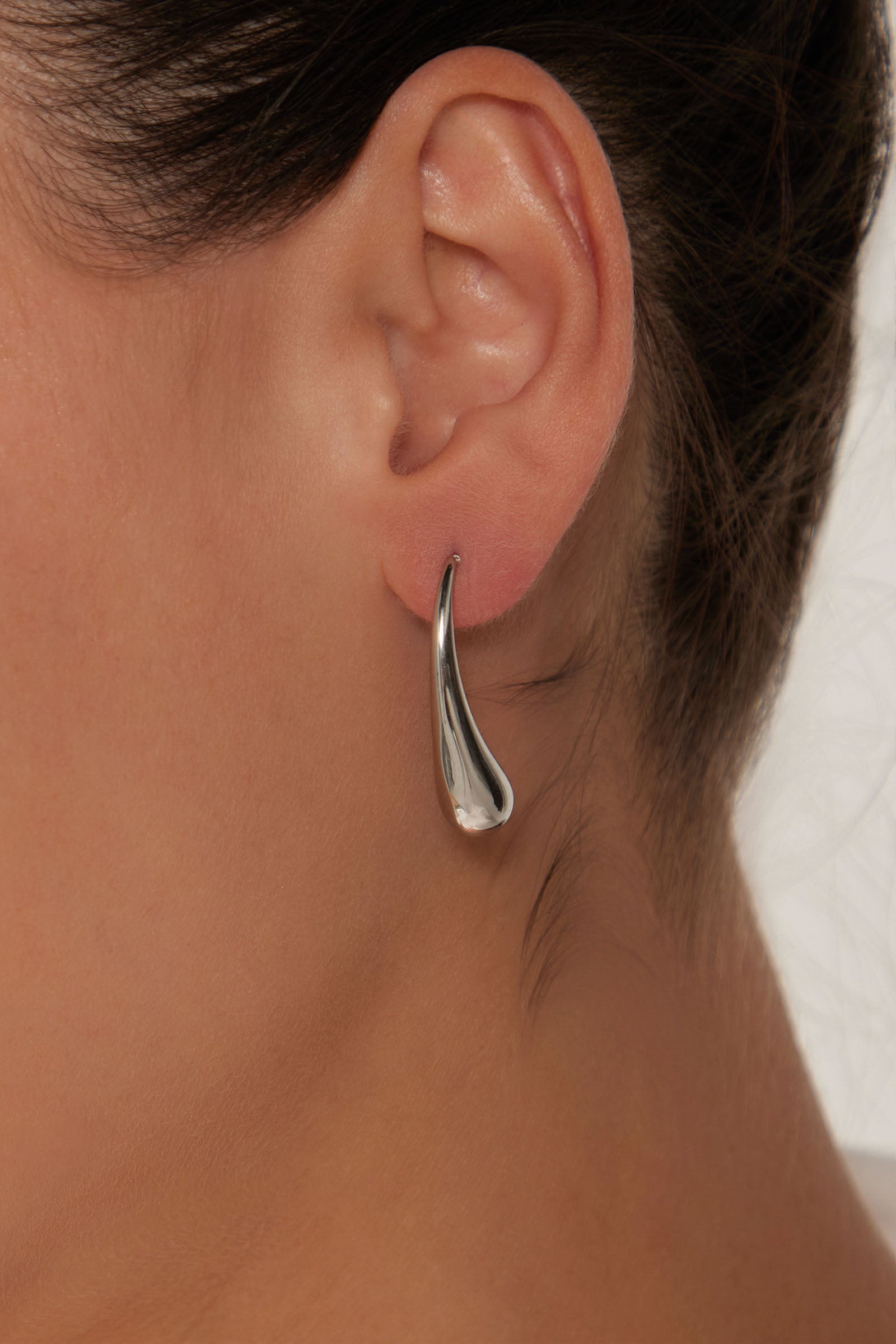 Halcyon Drop Earring - Silver - eb&ive Earring