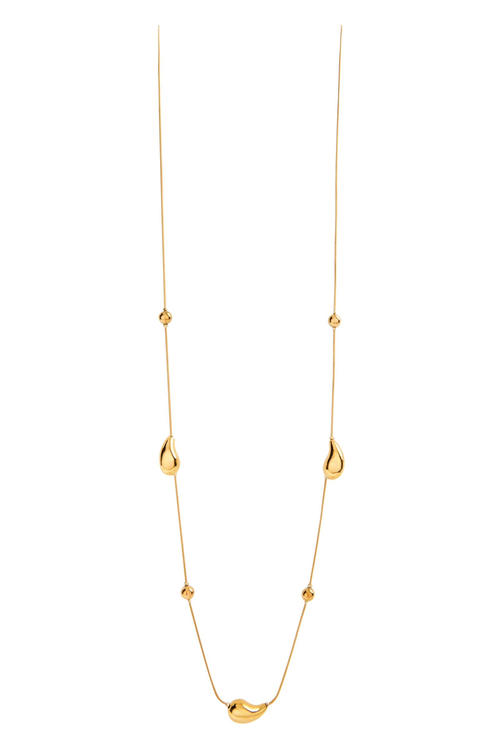 Halcyon Long Necklace - Gold - eb&ive Necklace