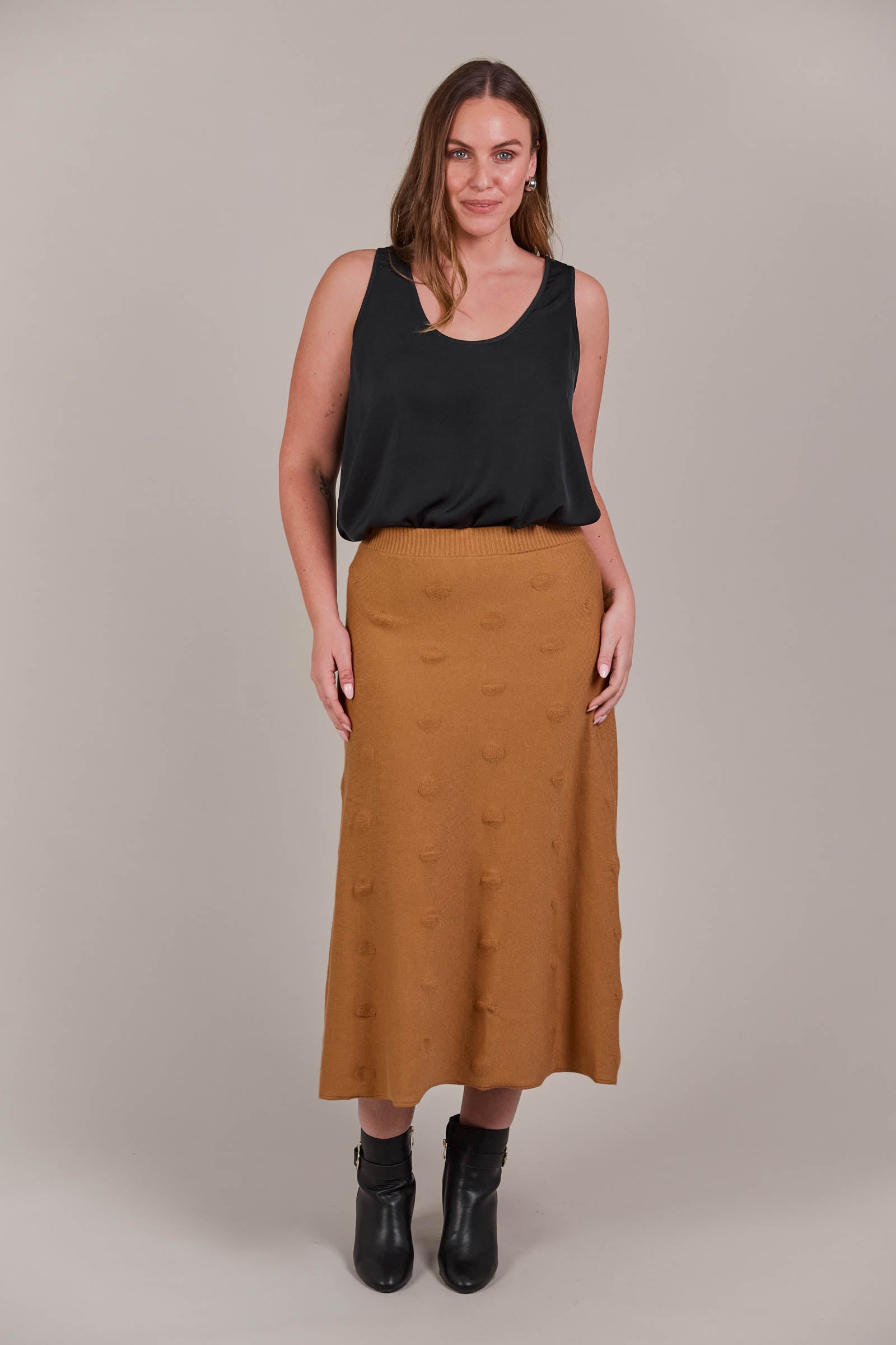 Masa Knit Skirt - Hazel