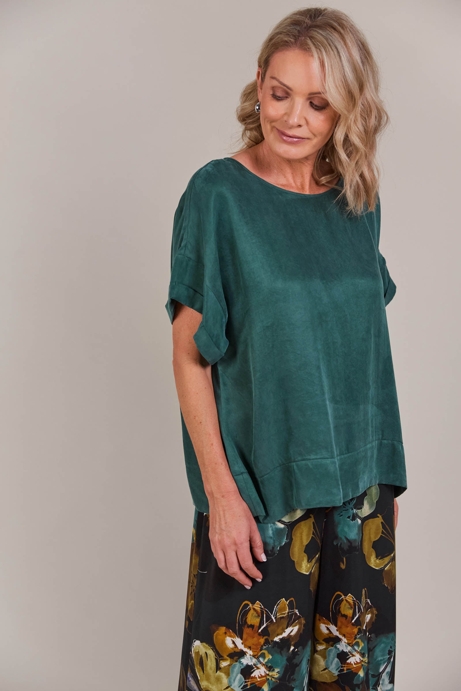 Eden Relaxed Top - Aventurine