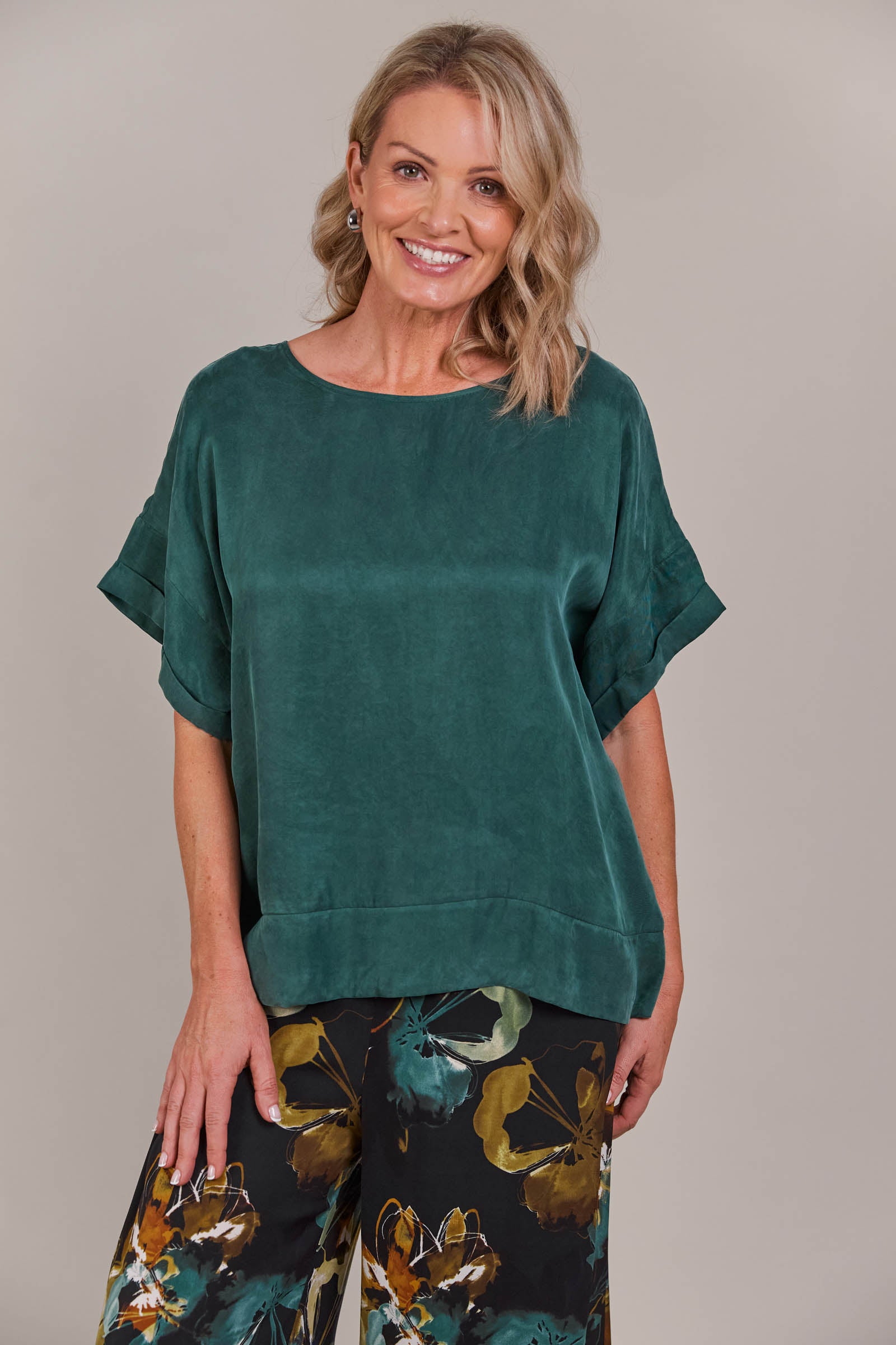 Eden Relaxed Top - Aventurine