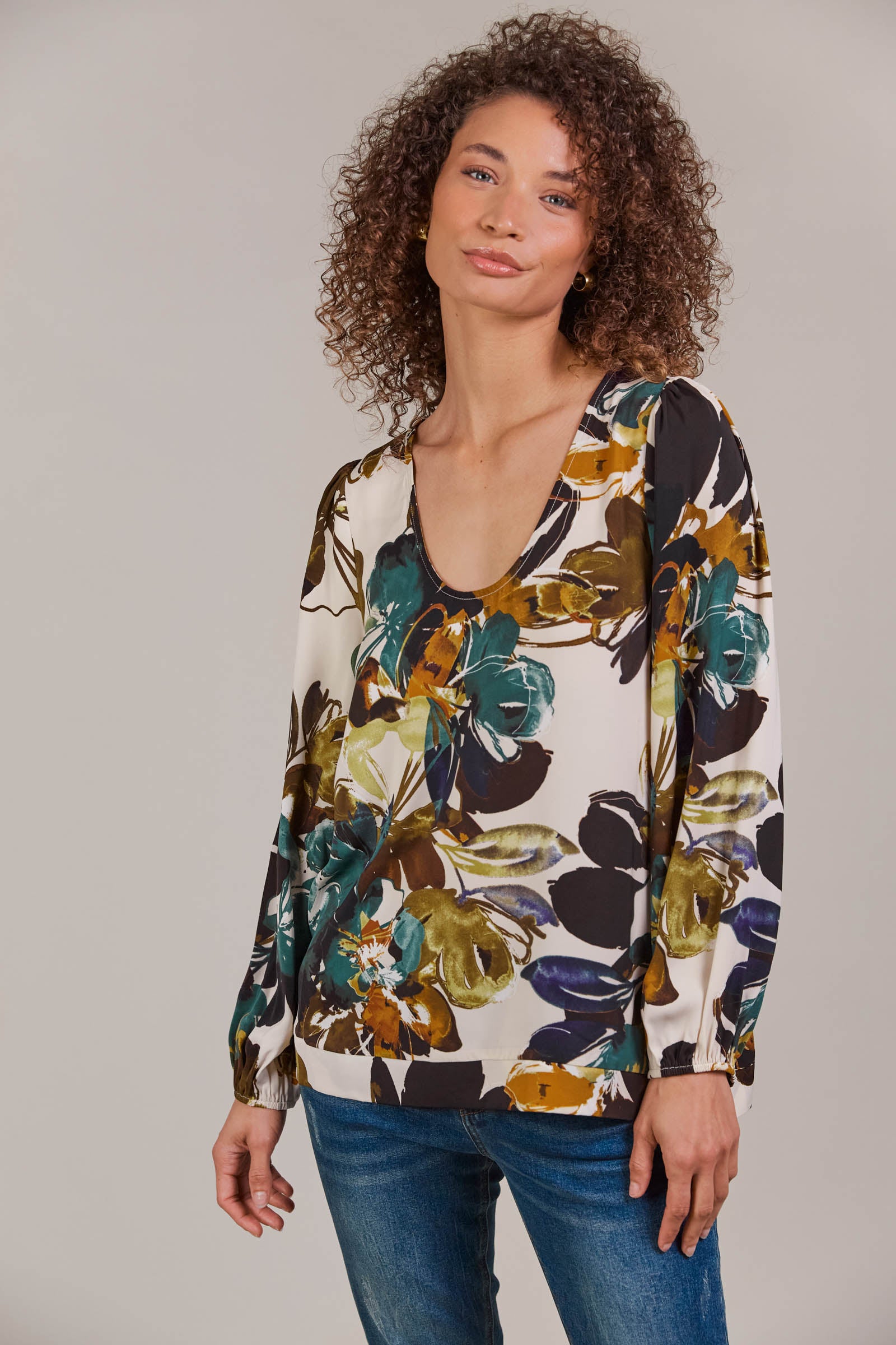 Elsie Top - Botanical Tusk