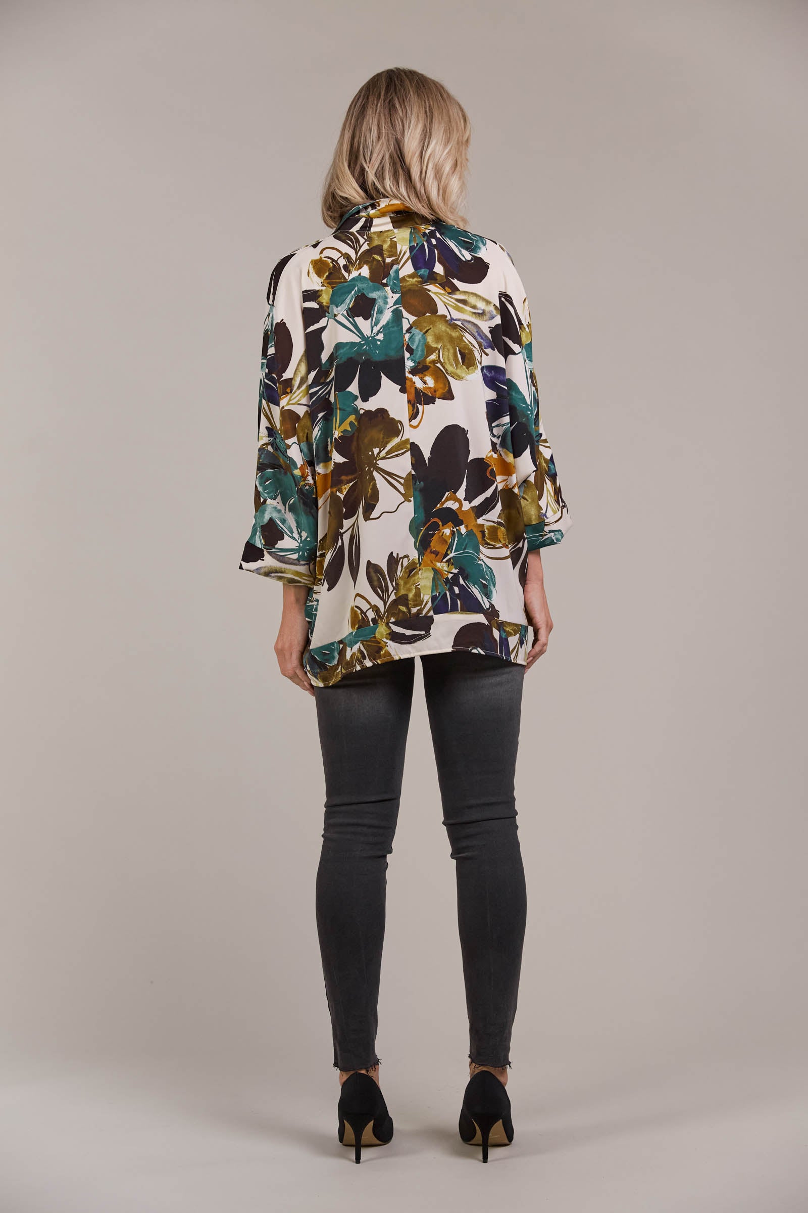 Elsie Relaxed Shirt - Botanical Tusk