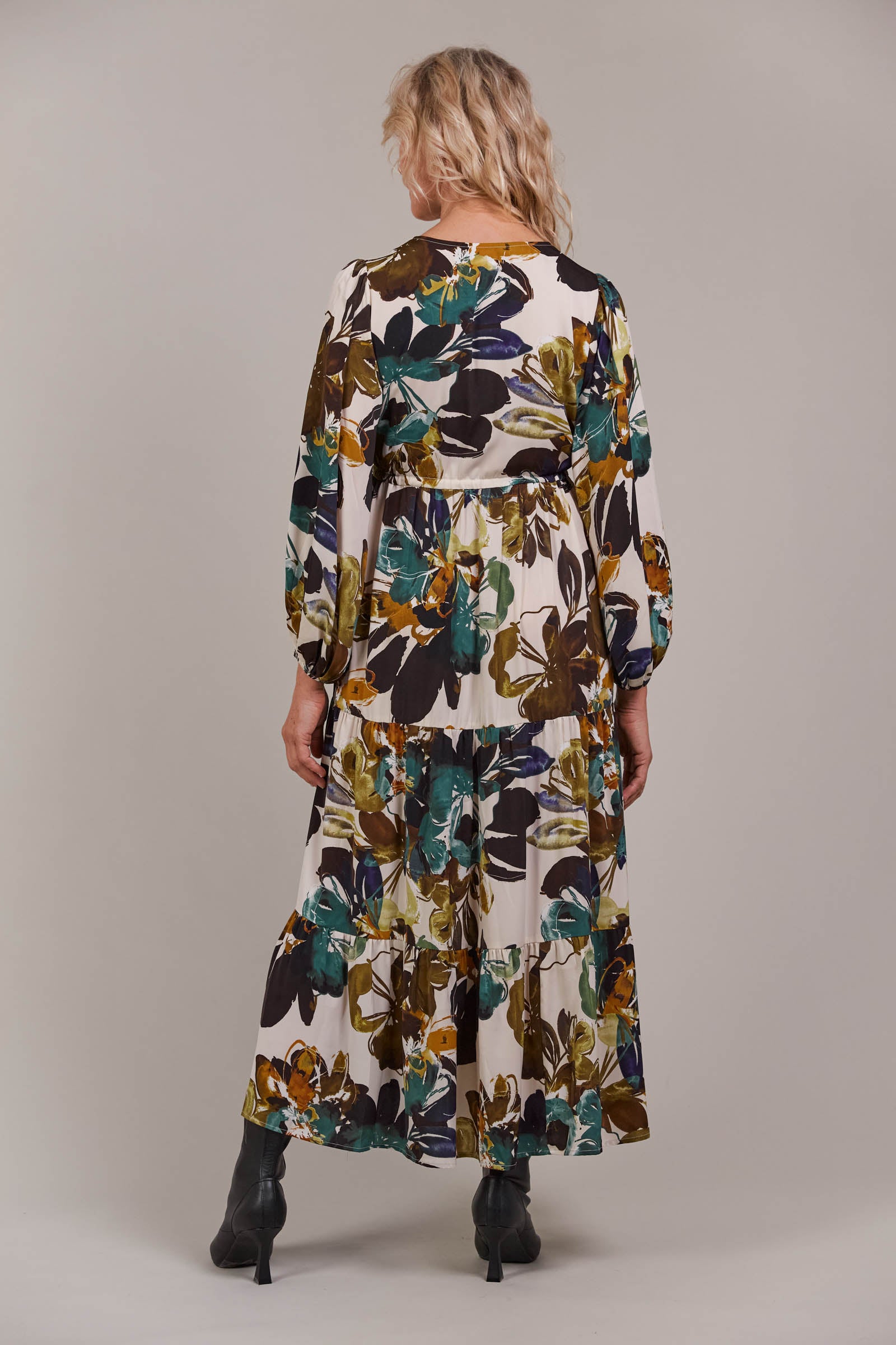 Elsie Maxi Dress - Botanical Tusk