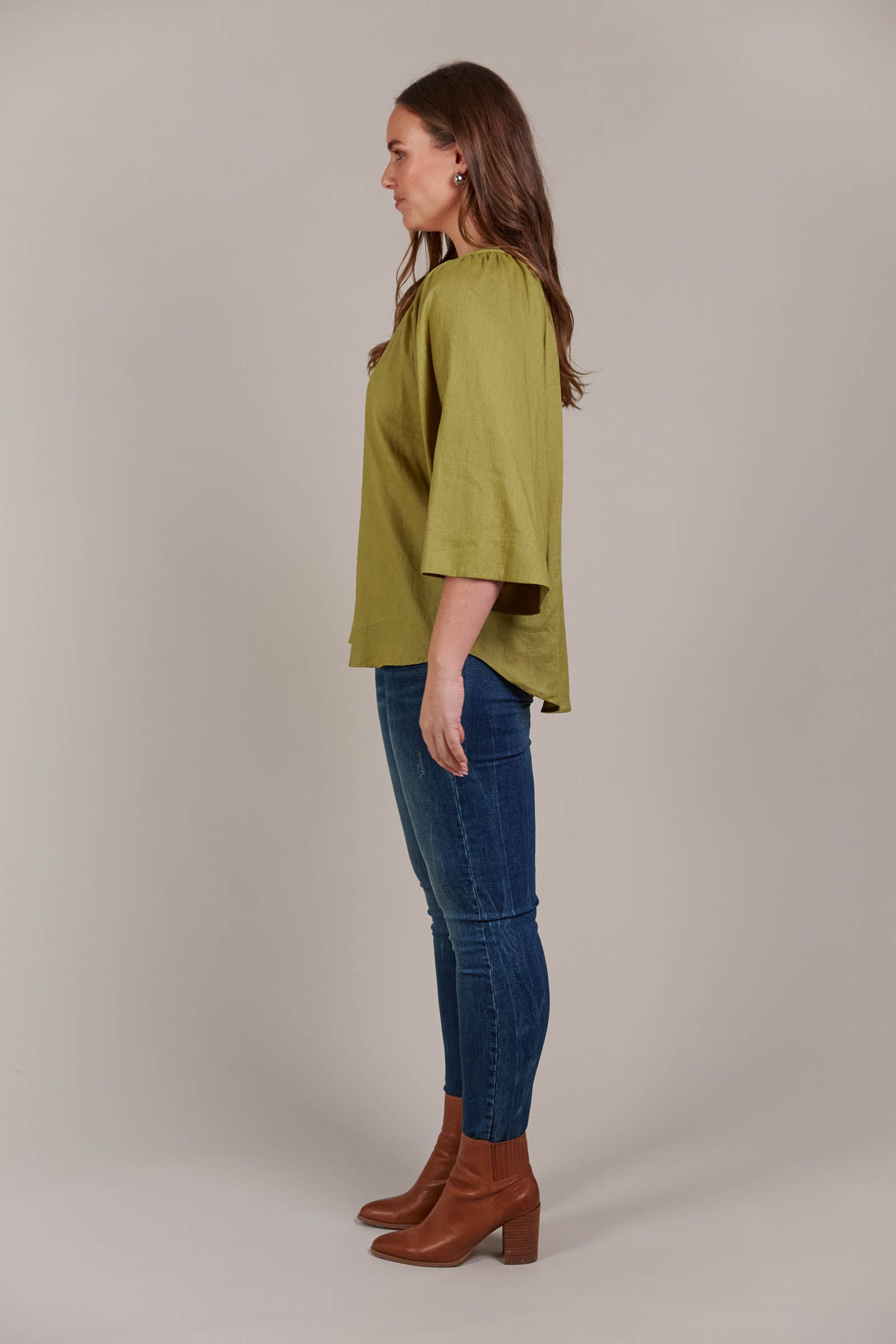 Laax Blouse - Chartreuse