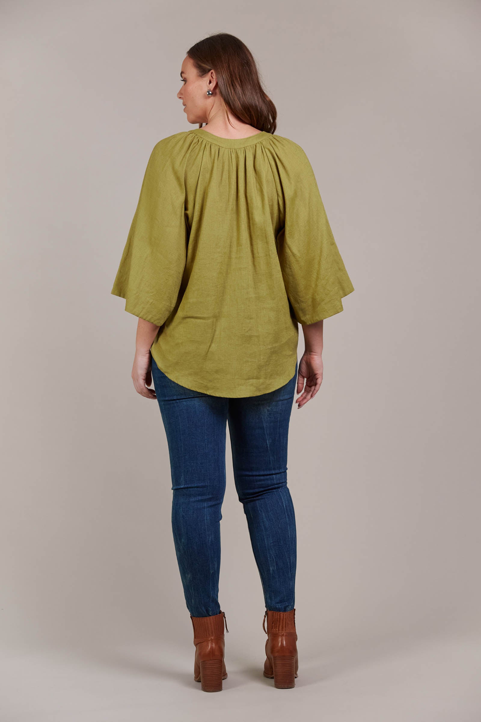 Laax Blouse - Chartreuse